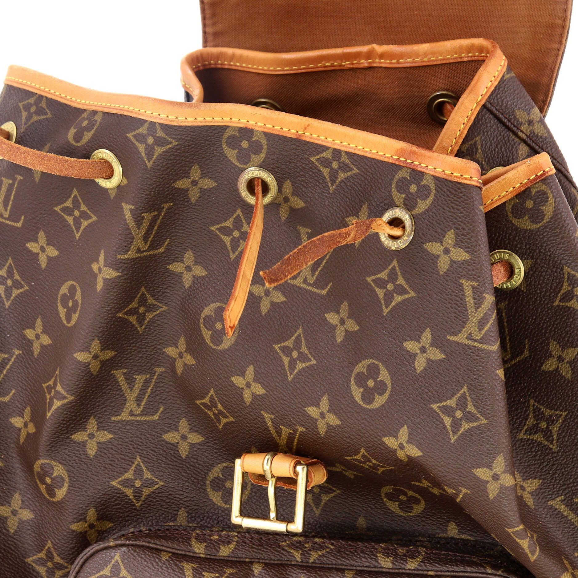 Louis Vuitton Vintage Montsouris Backpack Size ONE SIZE - 6 Thumbnail