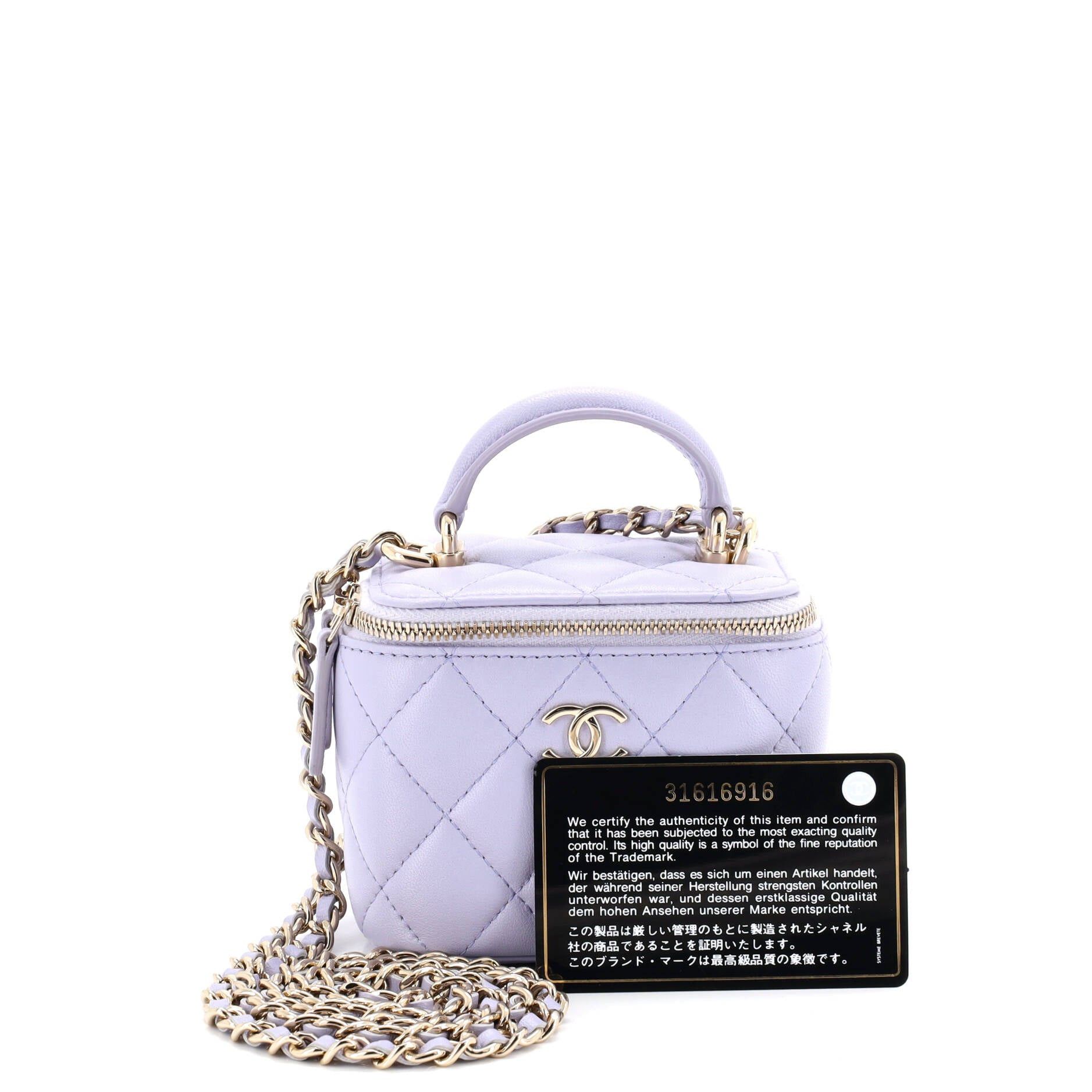 Chanel Classic Top Handle Vanity Case with Chain Size ONE SIZE - 2 Thumbnail
