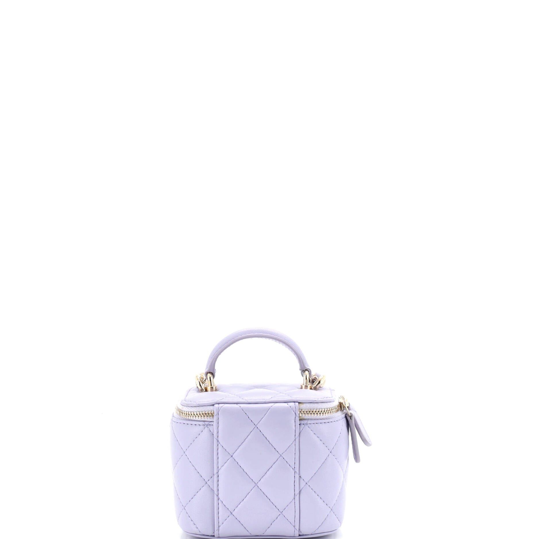 Chanel Classic Top Handle Vanity Case with Chain Size ONE SIZE - 4 Thumbnail