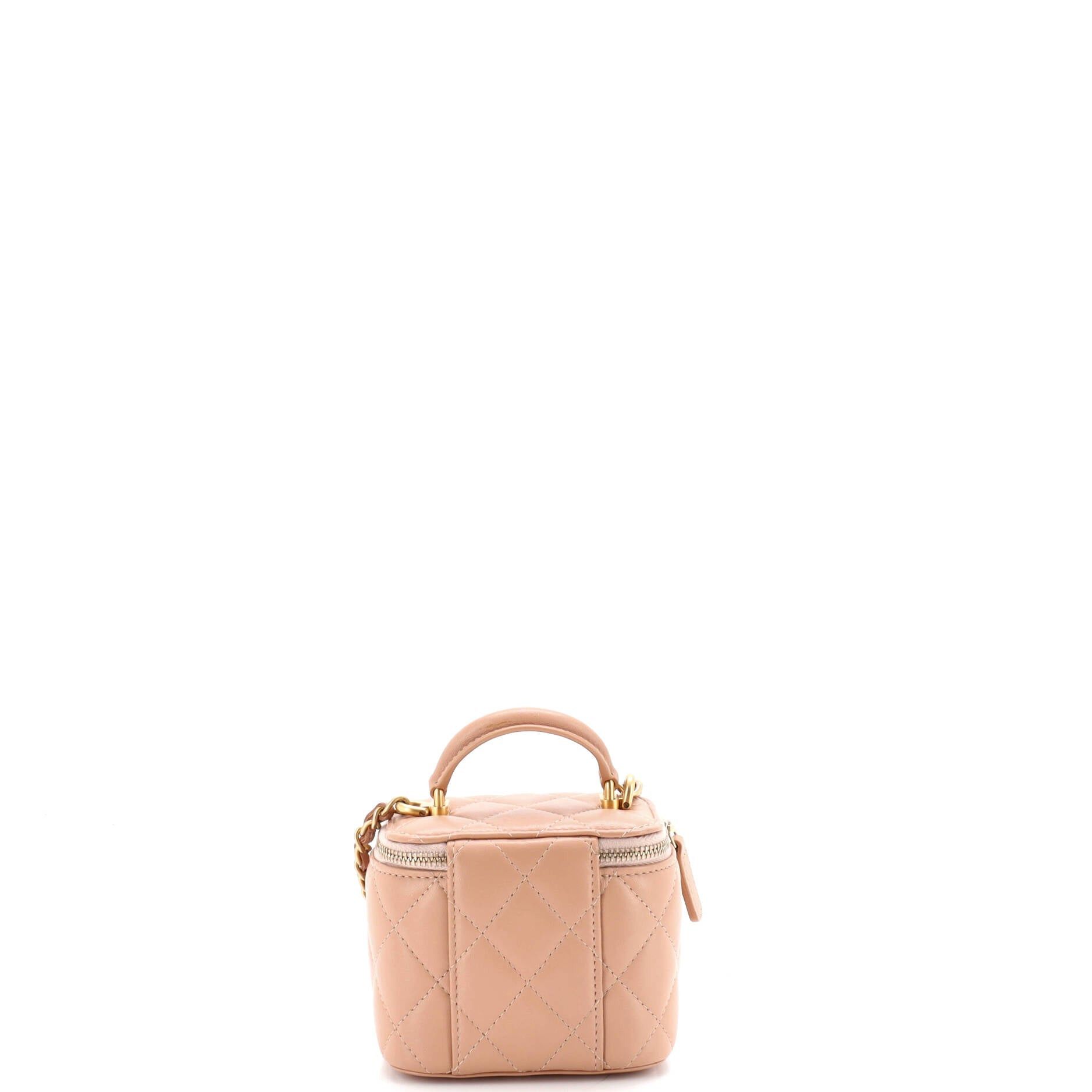 Chanel Classic Top Handle Vanity Case with Chain Size ONE SIZE - 3 Thumbnail