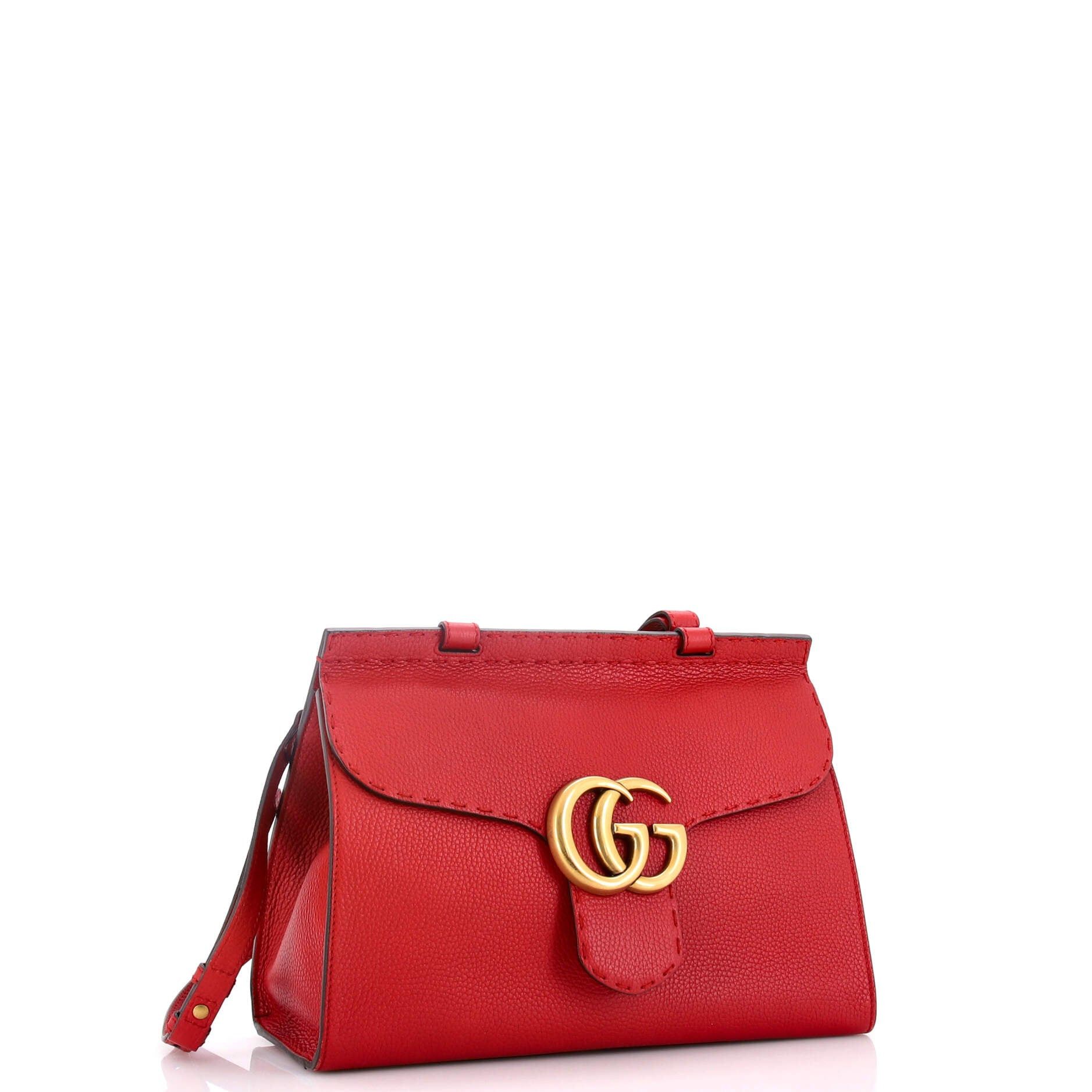 GG Marmont Top Handle Bag