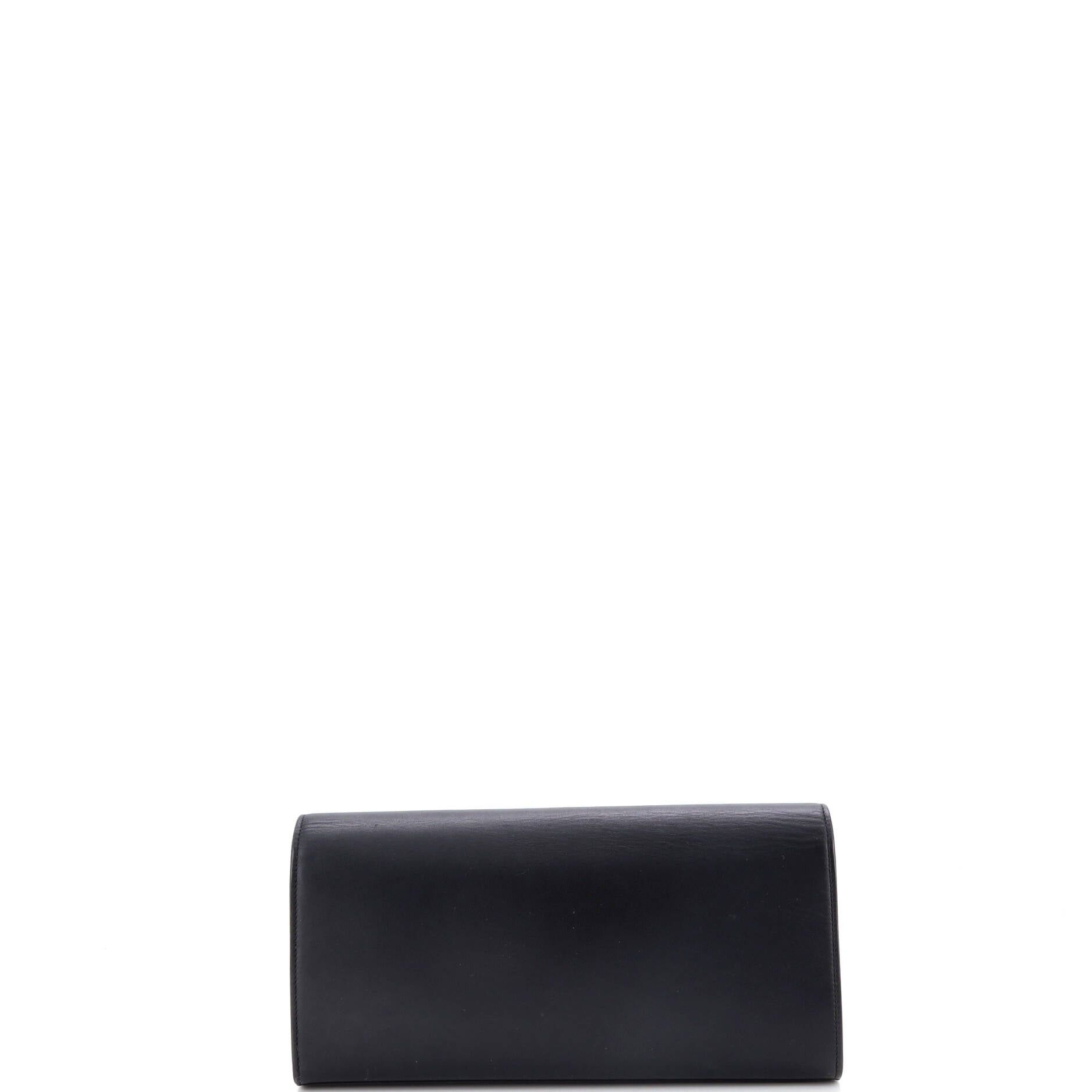 Saint Laurent Paris Classic Monogram Tassel Clutch Size ONE SIZE - 3 Thumbnail