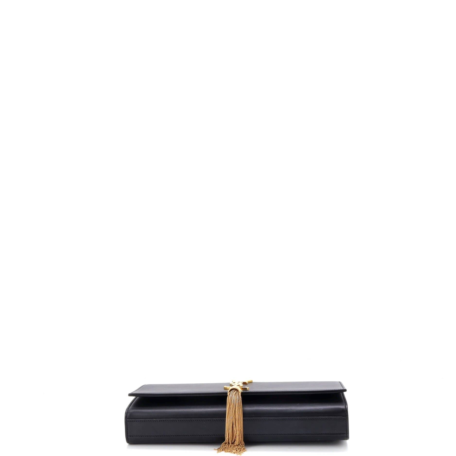 Saint Laurent Paris Classic Monogram Tassel Clutch Size ONE SIZE - 4 Thumbnail