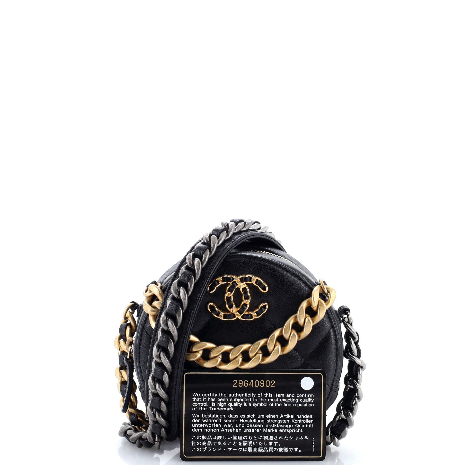 Chanel 19 Round Clutch with Chain Size ONE SIZE - 2 Thumbnail