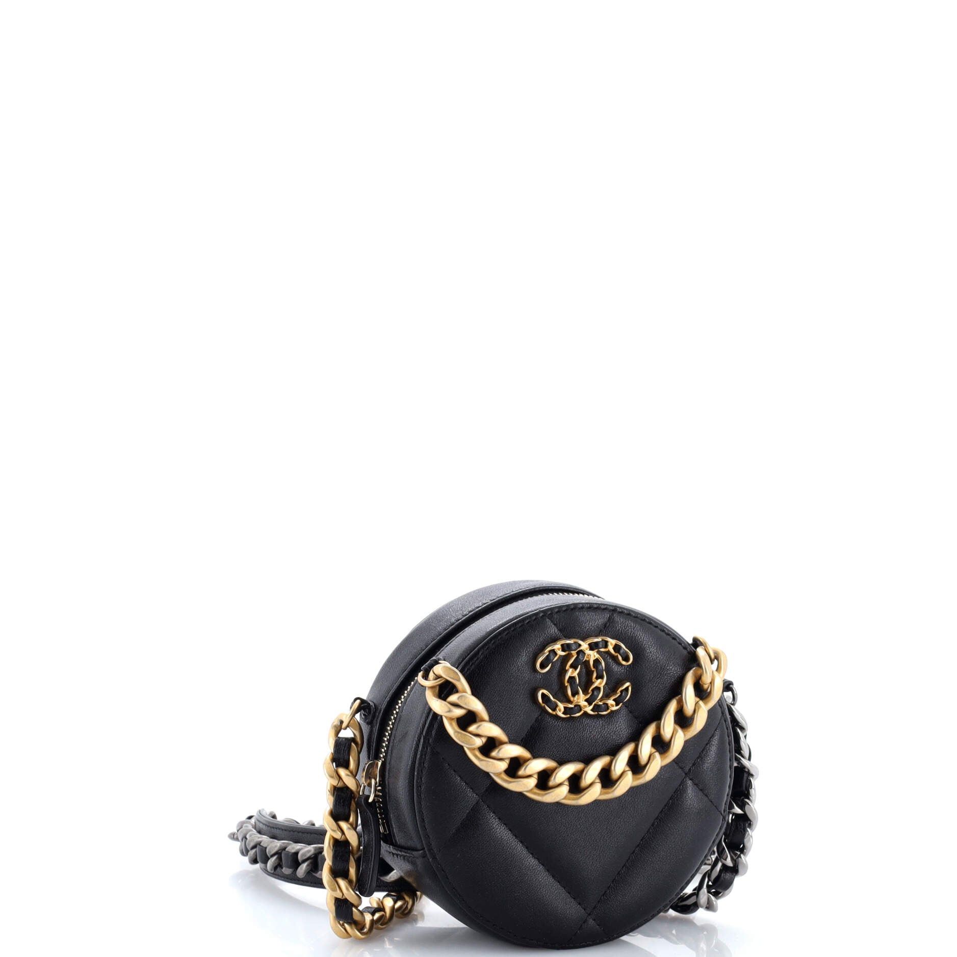 Chanel 19 Round Clutch with Chain Size ONE SIZE - 3 Thumbnail