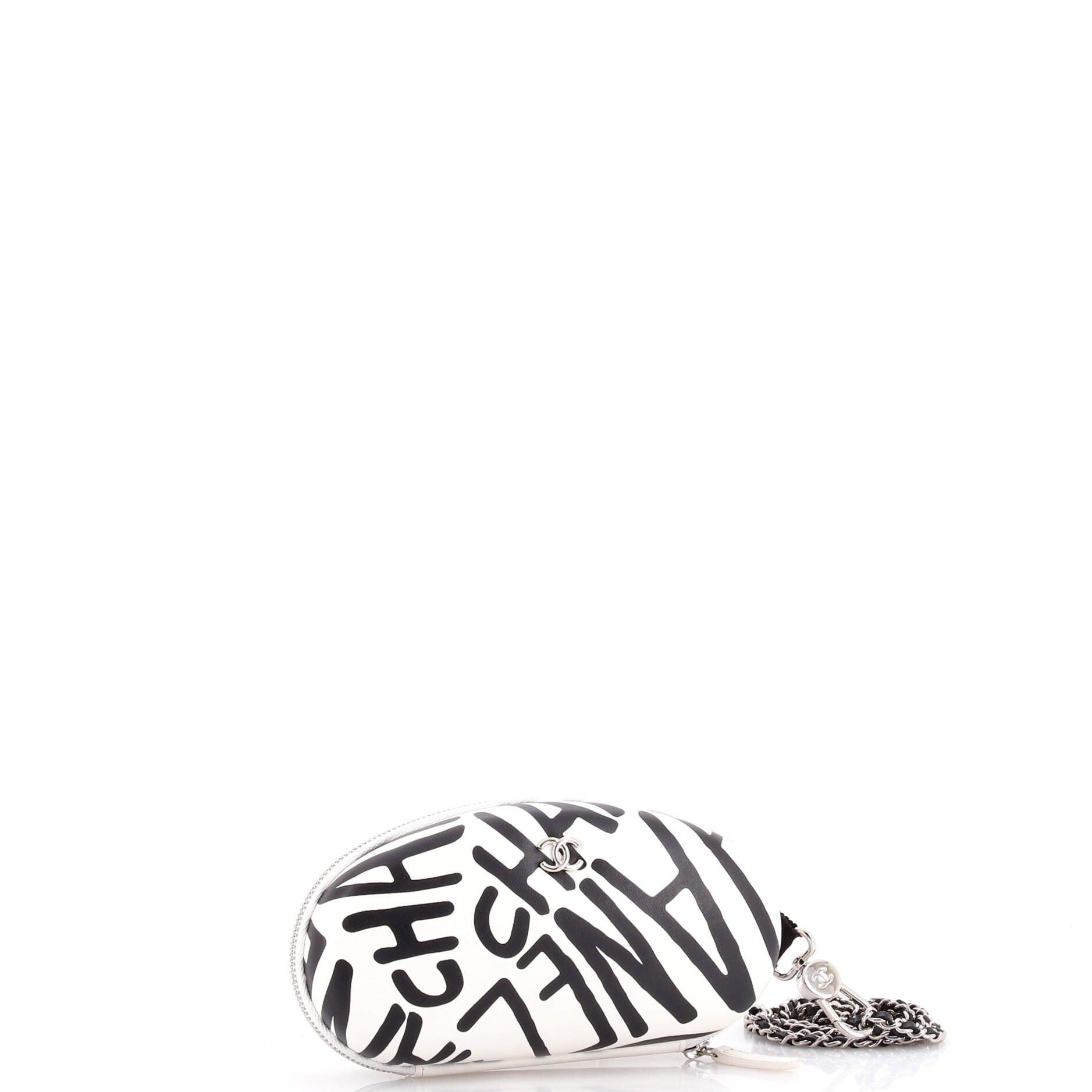Chanel Coco Neige Zip Around Sunglasses Case with Chain Size ONE SIZE - 3 Thumbnail