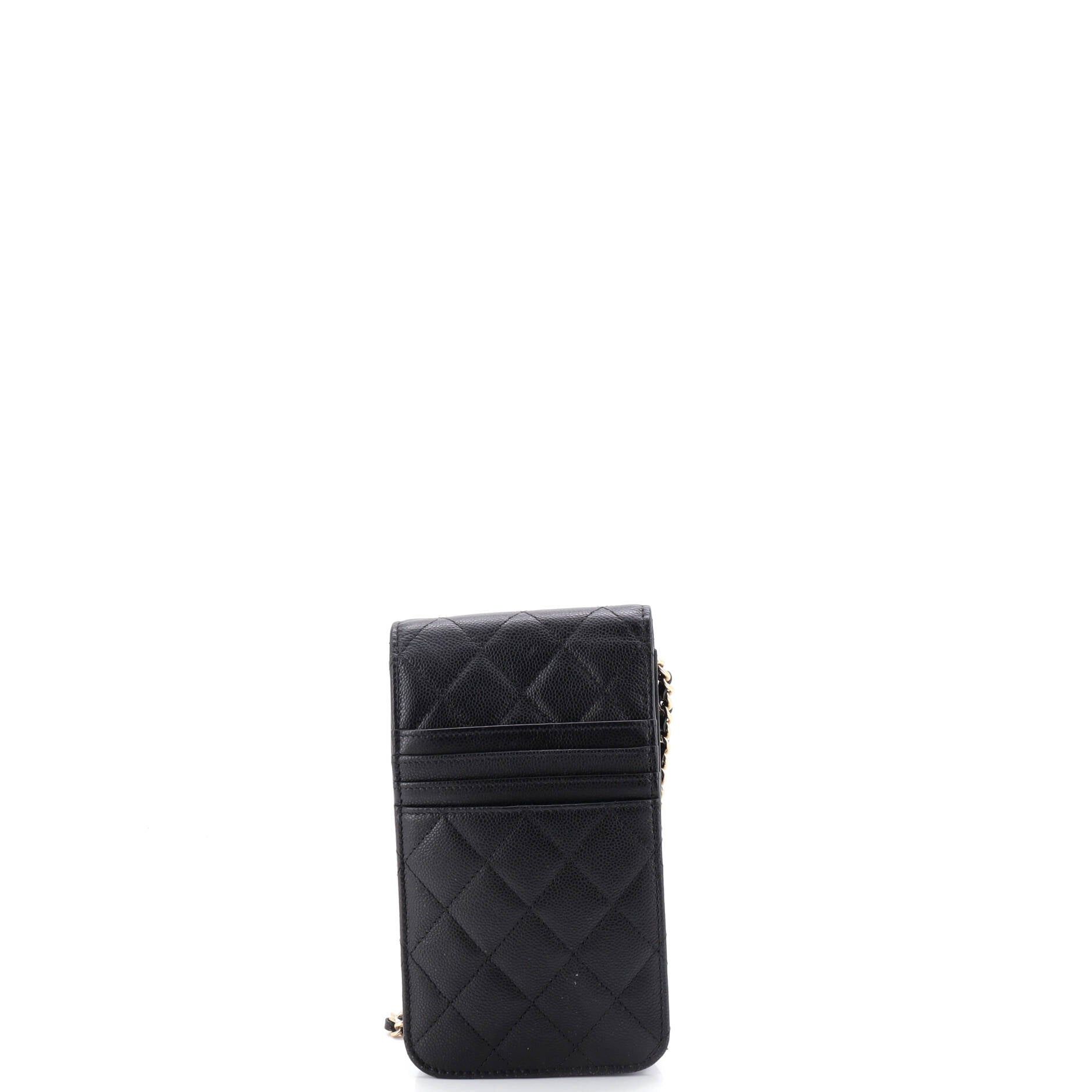 Chanel Button on Top Flap Wallet on Chain Size ONE SIZE - 3 Thumbnail