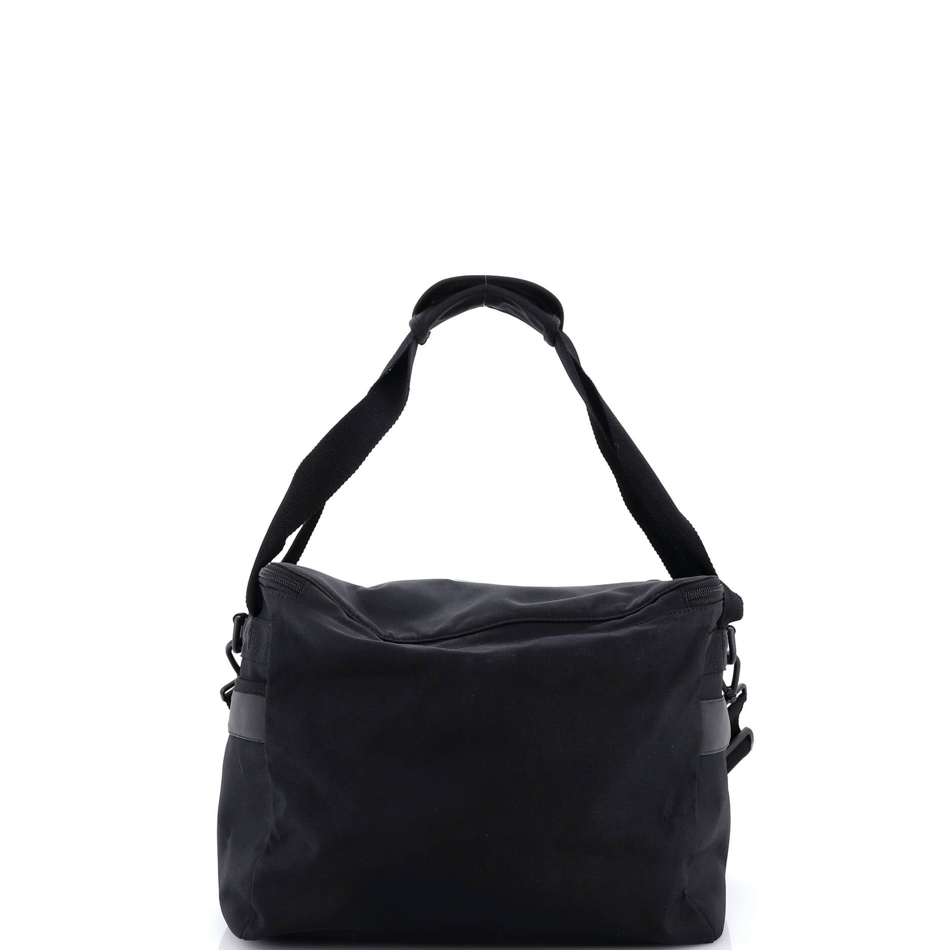 Balenciaga Logo Print Convertible Square Duffle Bag Size ONE SIZE - 3 Thumbnail