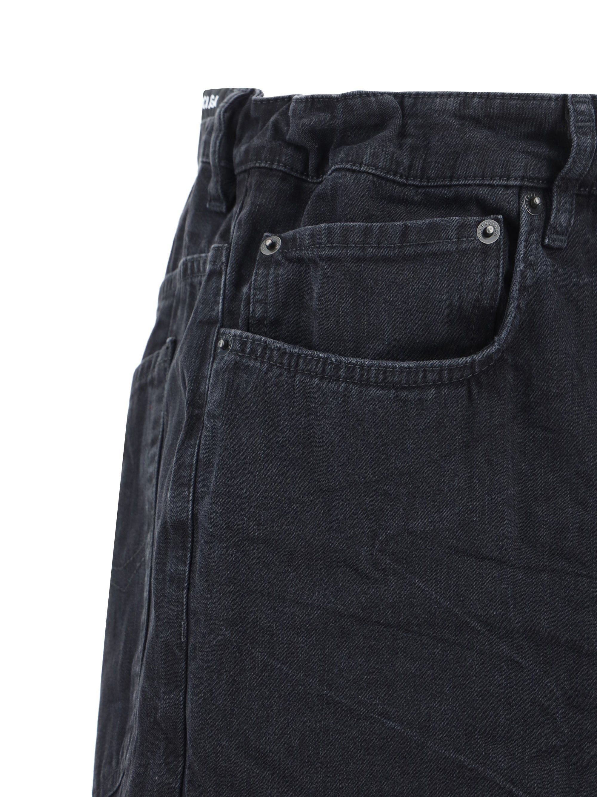 Balenciaga oversized baggy pants in black Size US 28 / EU 44 - 3 Thumbnail