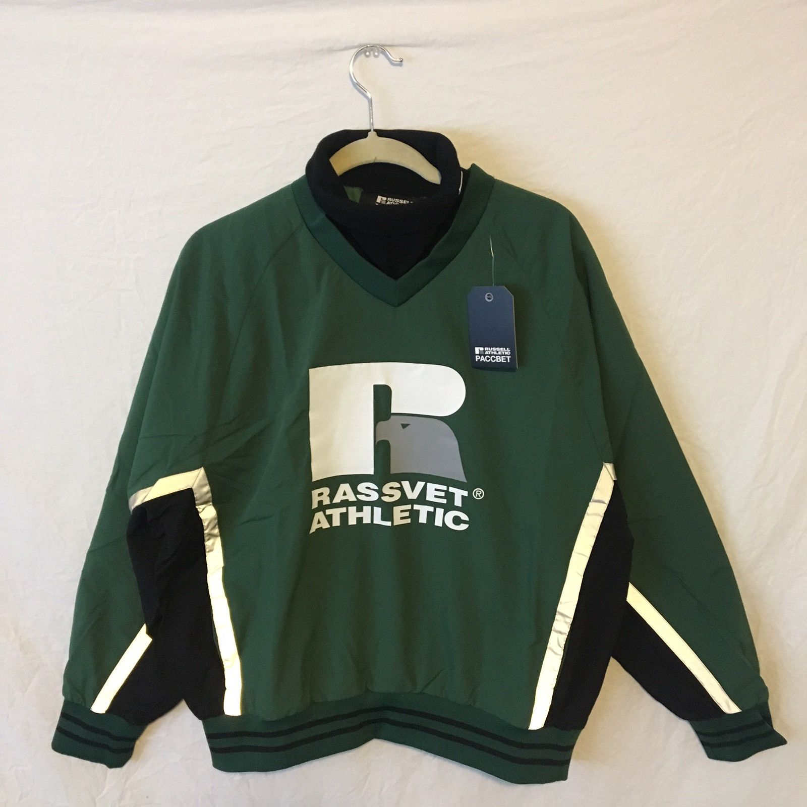 Gosha Rubchinskiy Roll Neck Sweatshirt Green Size US M / EU 48-50 / 2 - 1 Thumbnail