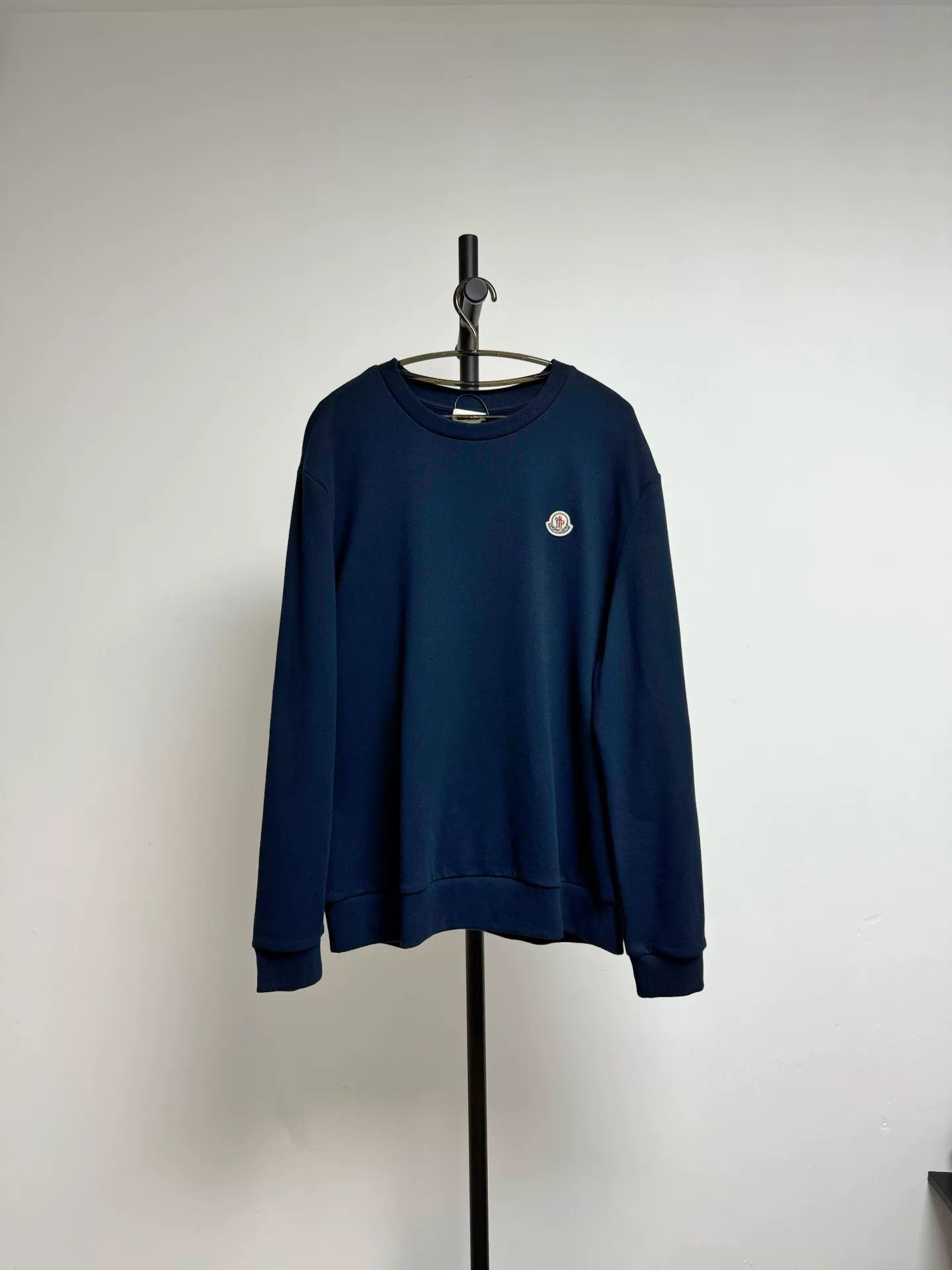 Moncler Moncler Navy Blue Sweatshirt Size US XL / EU 56 / 4 - 7 Thumbnail