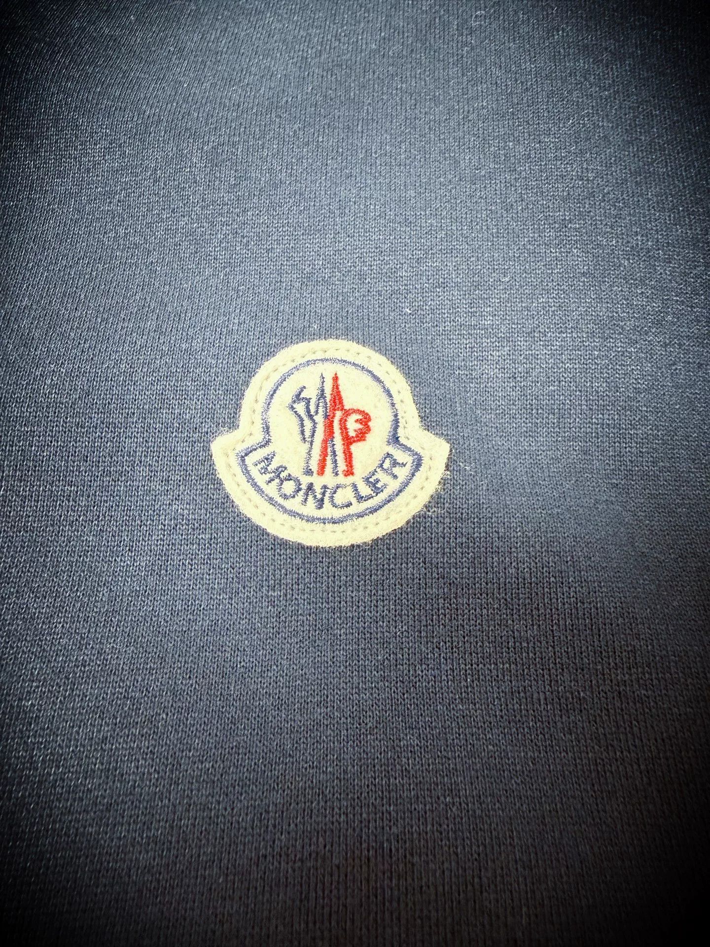 Moncler Moncler Navy Blue Sweatshirt Size US XL / EU 56 / 4 - 3 Thumbnail