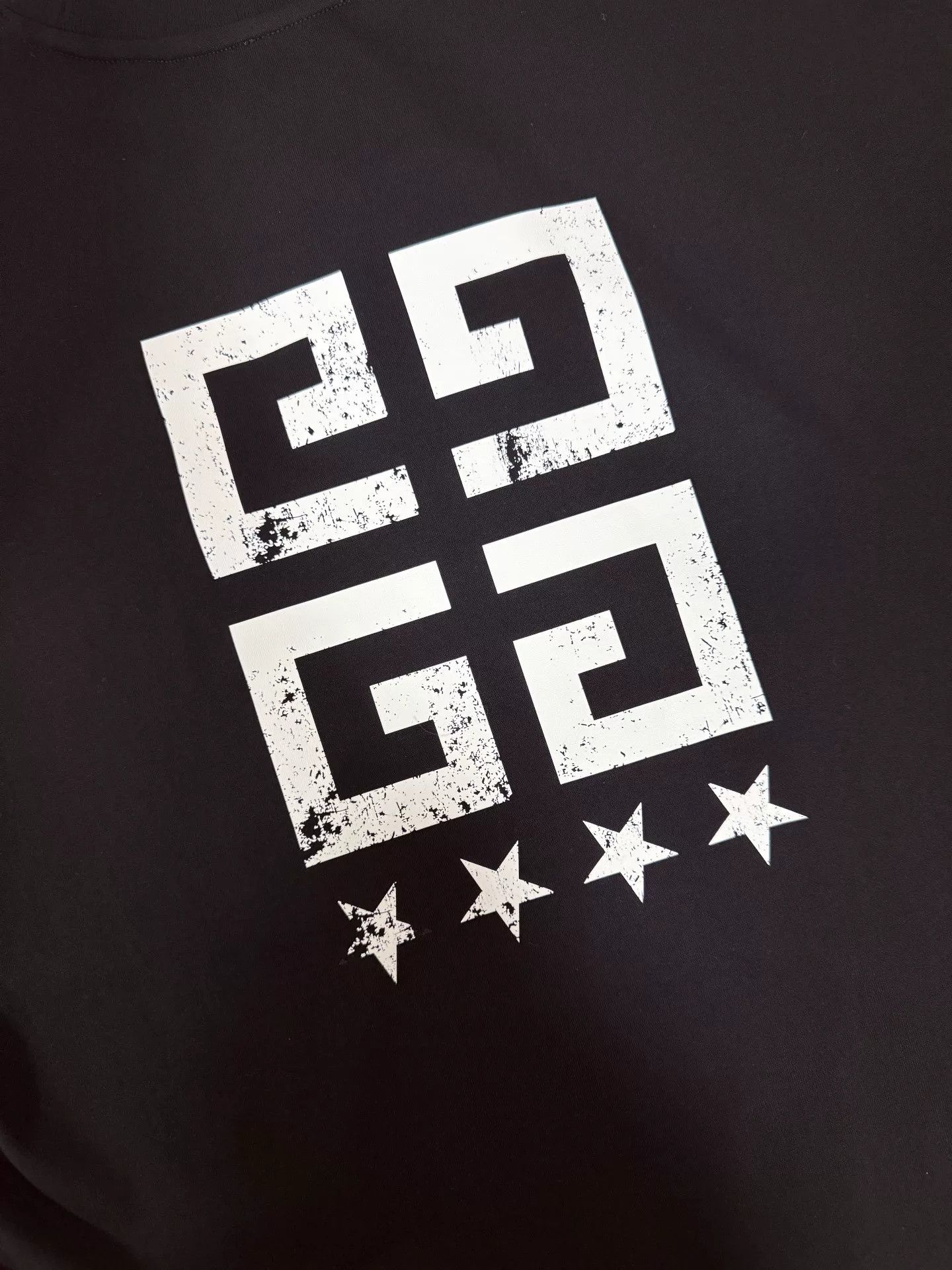 Givenchy Givenchy New Black T-shirt Only One Size US L / EU 52-54 / 3 - 4 Thumbnail