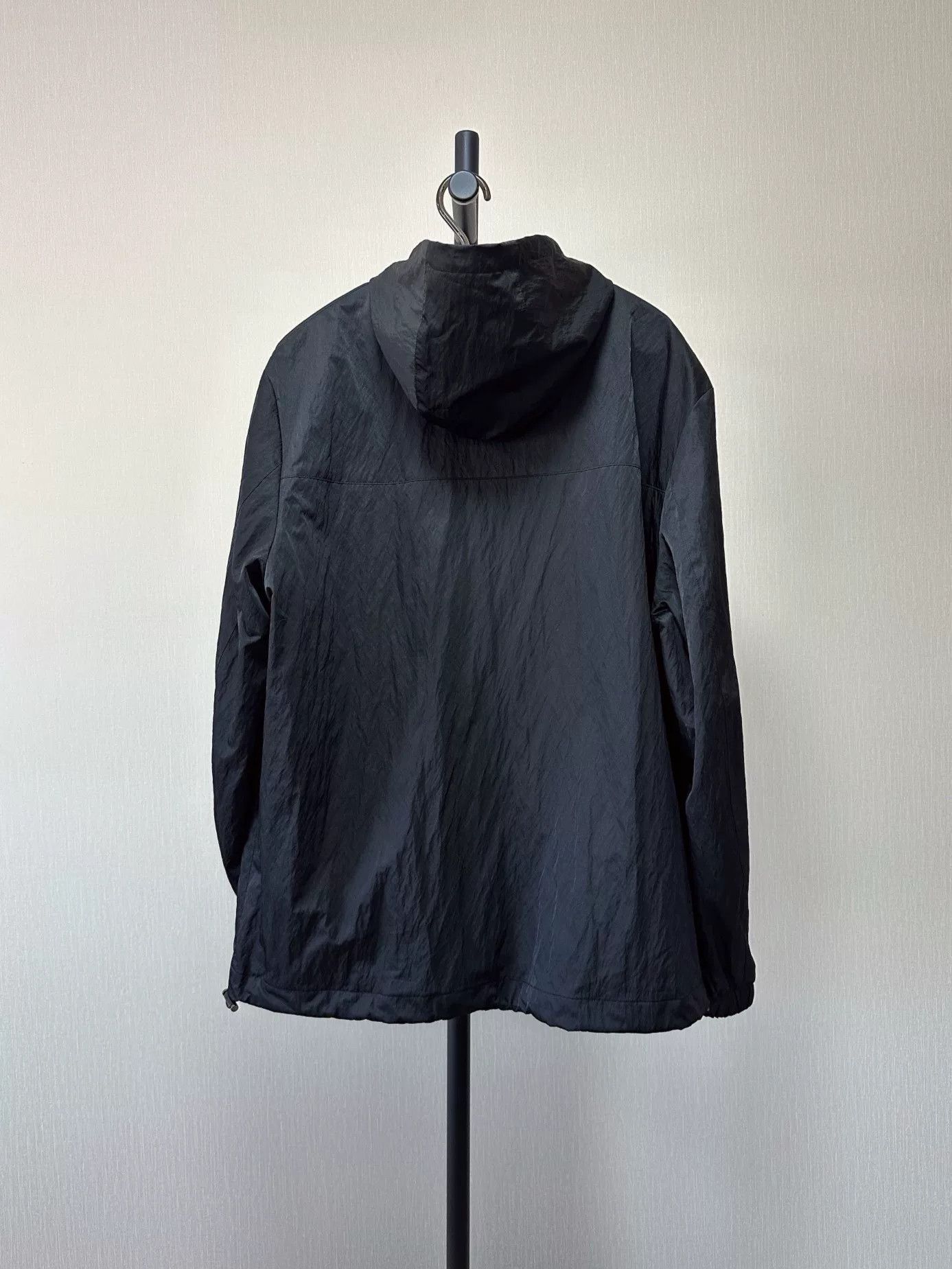 Ermenegildo Zegna Zegna Black Casual Hooded Jacket Size US L / EU 52-54 / 3 - 2 Thumbnail