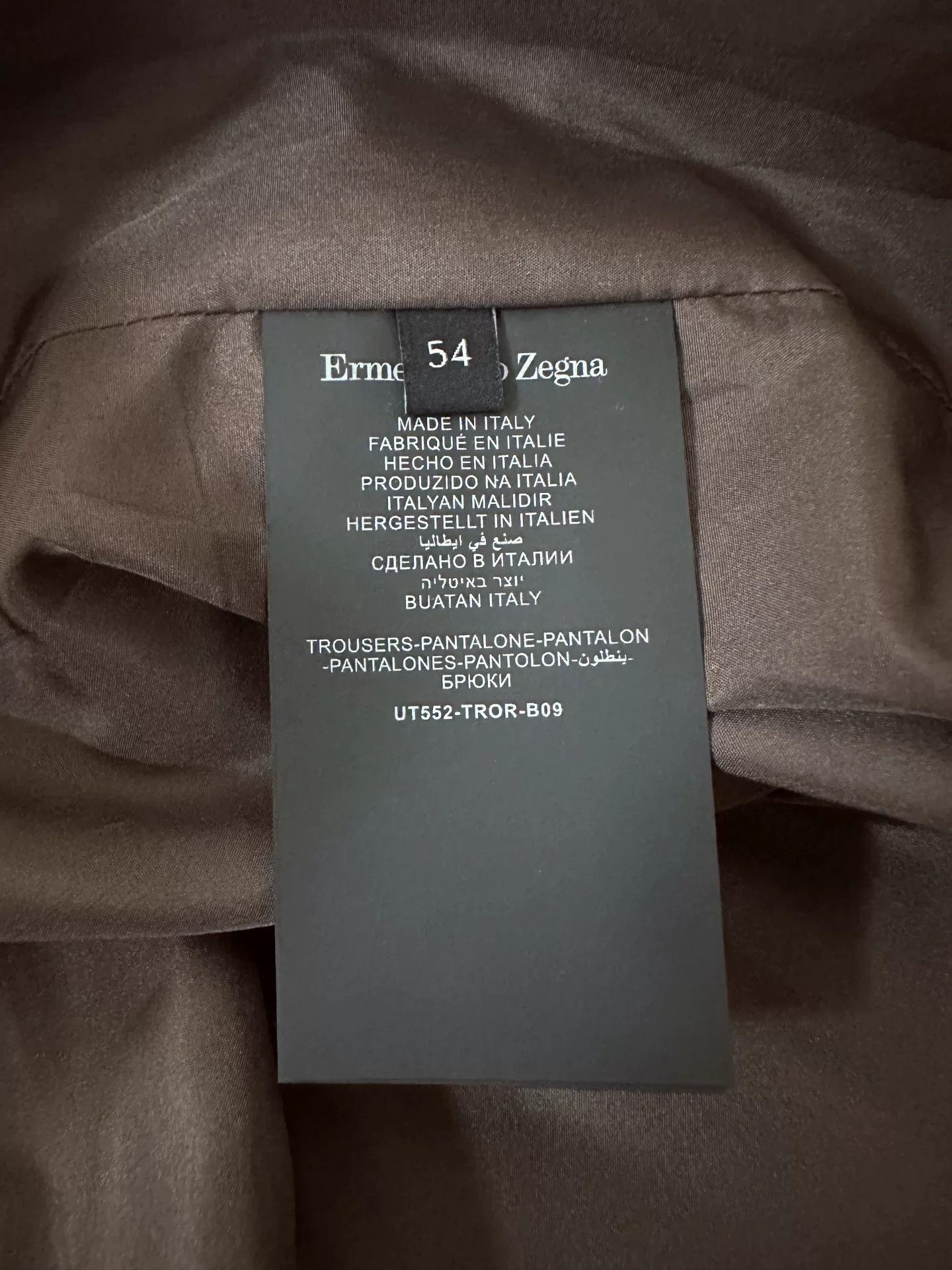 Ermenegildo Zegna Zegna Black Casual Hooded Jacket Size US L / EU 52-54 / 3 - 9 Thumbnail