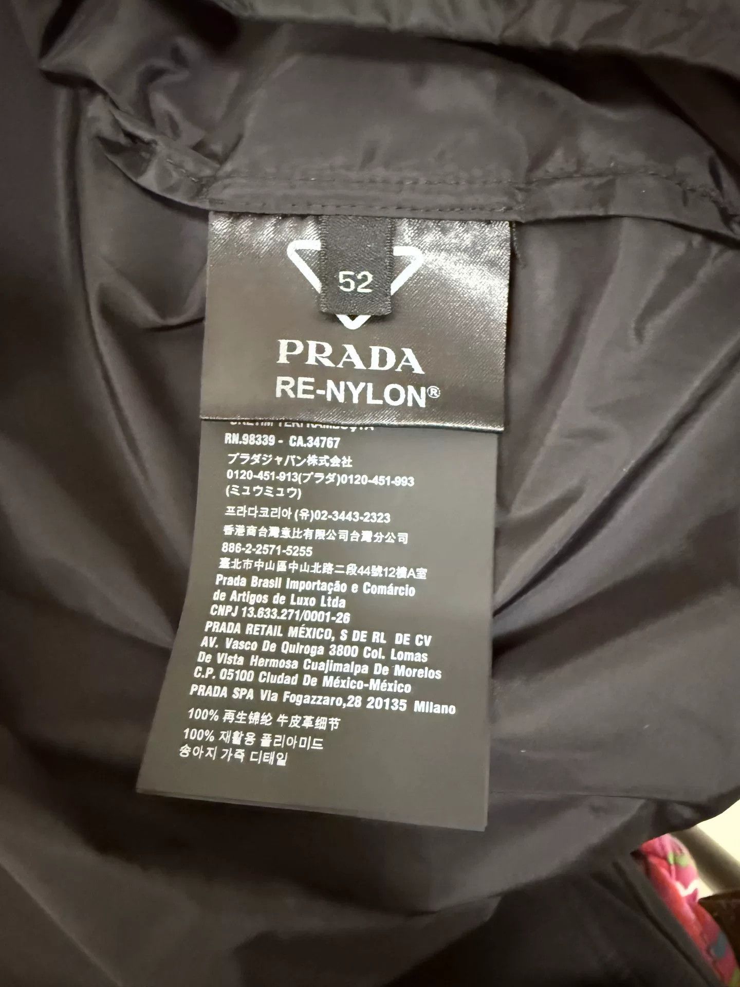 Prada Prada Black Spring-Summer Casual Jacket Size US L / EU 52-54 / 3 - 8 Thumbnail