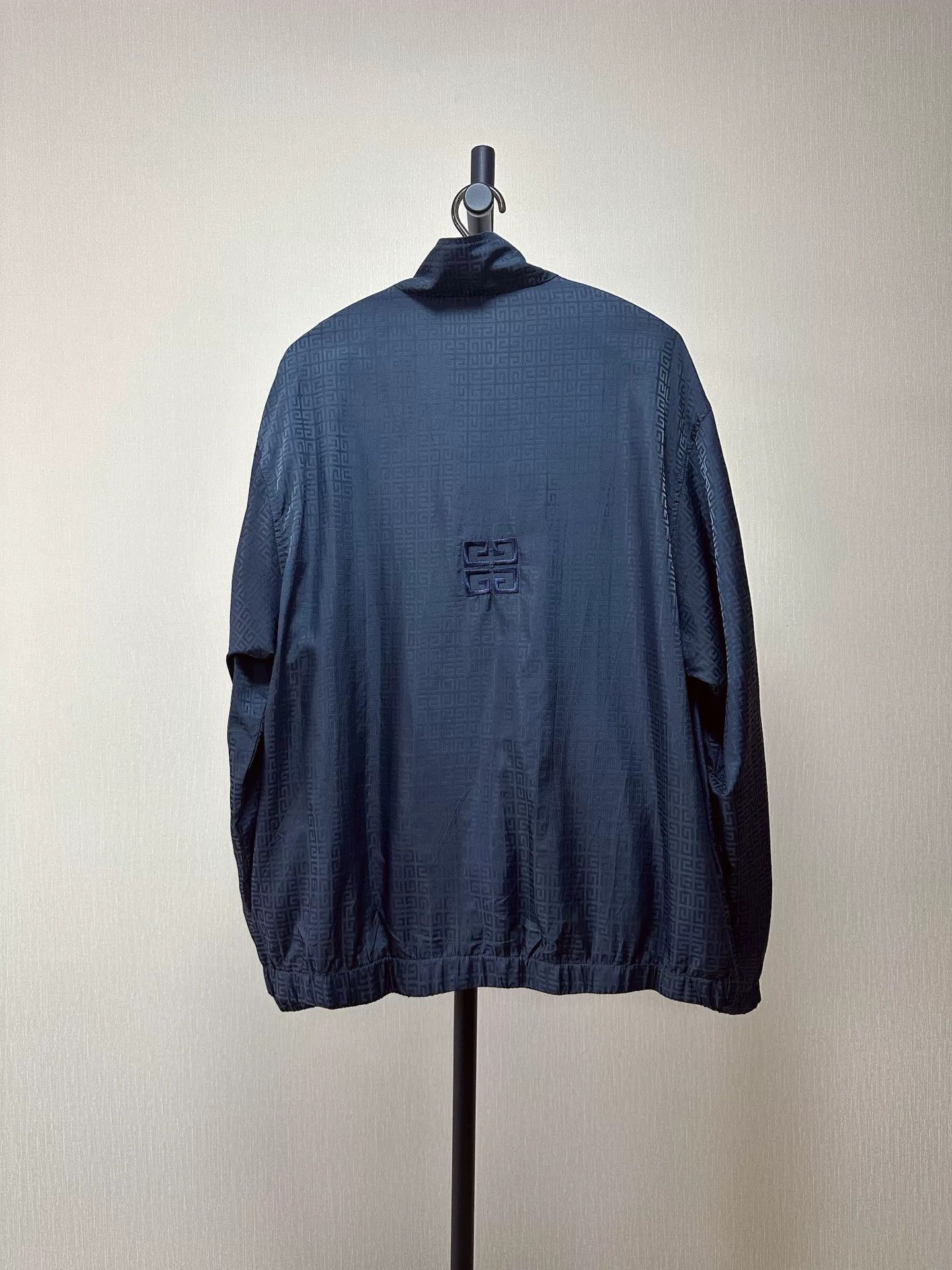 Givenchy Givenchy Dark Blue Light Casual Jacket Size US XL / EU 56 / 4 - 2 Thumbnail