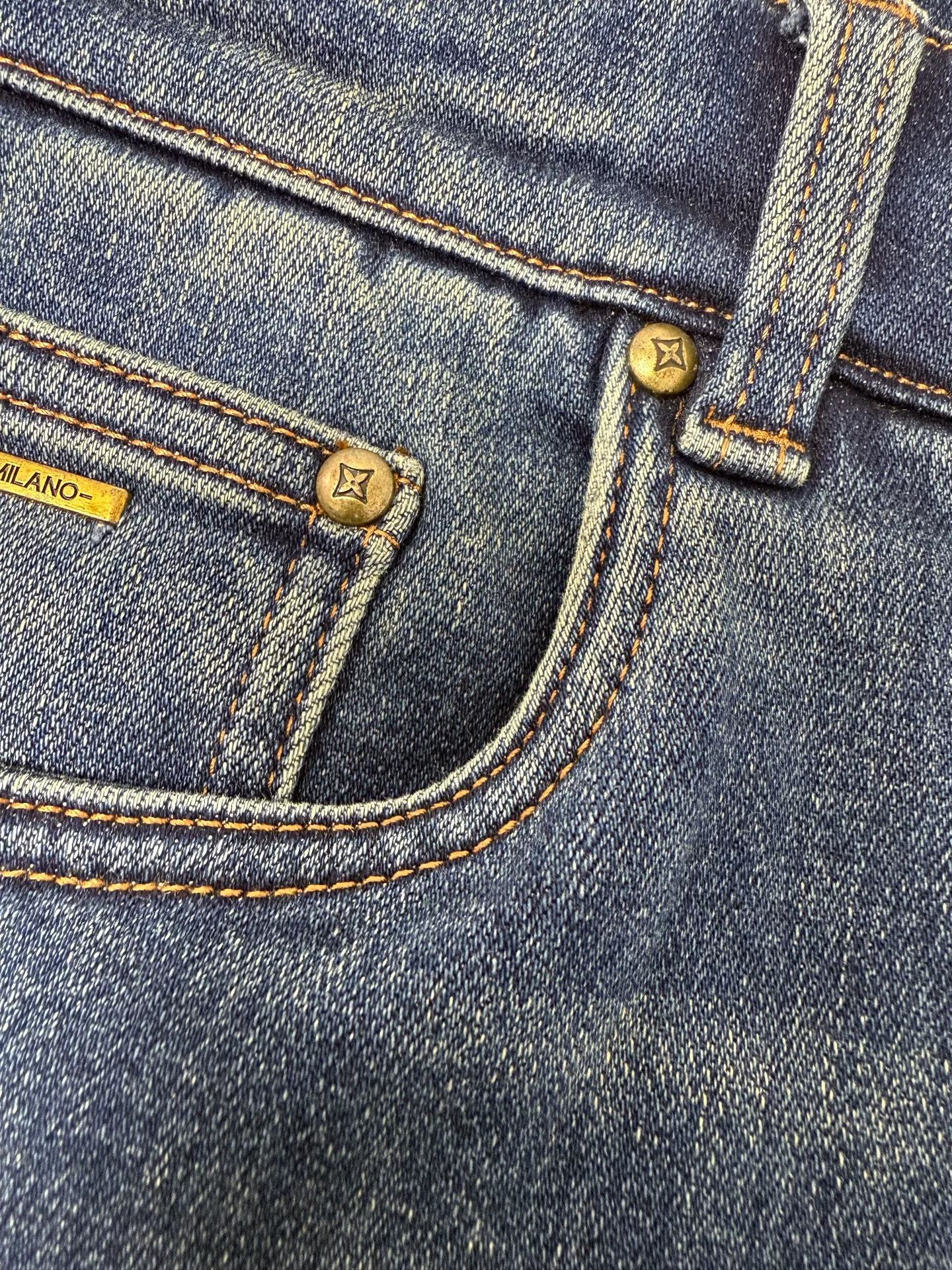 Louis Vuitton Louis Vuitton Blue Retro Jeans Size 42" / US 20 - 6 Thumbnail