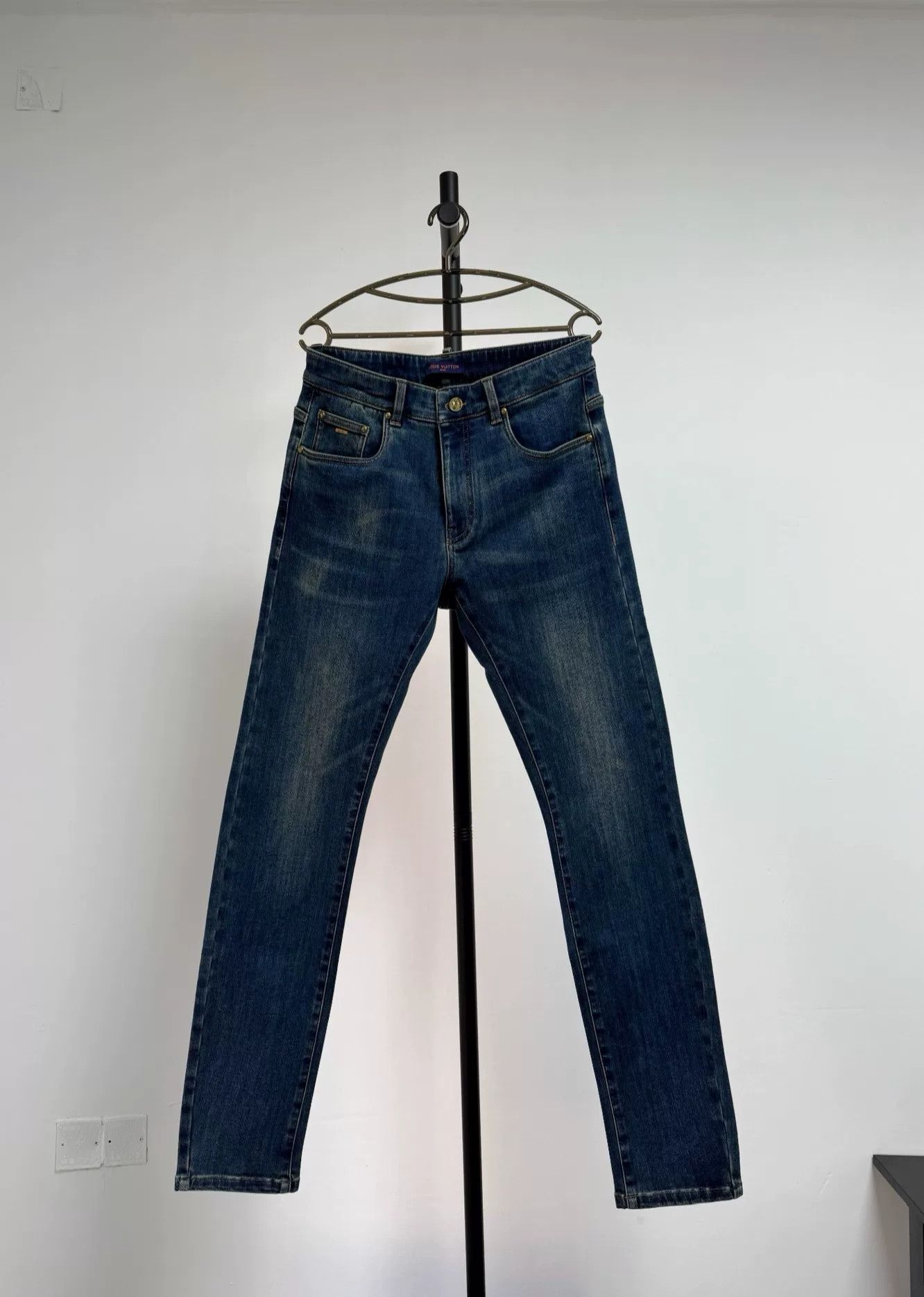 Louis Vuitton Louis Vuitton Blue Retro Jeans Size 42" / US 20 - 9 Thumbnail