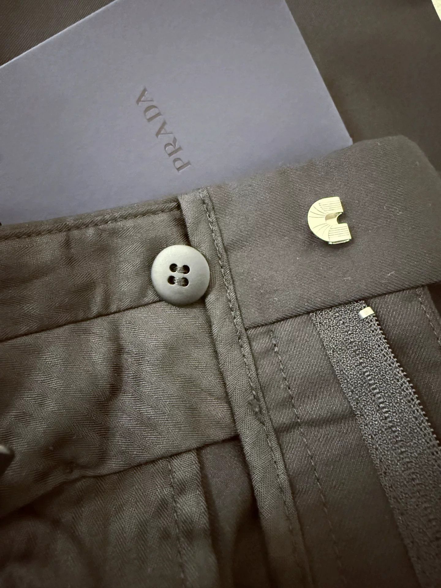 Prada PRADA Black Casual Trousers Size US 32 / EU 48 - 4 Thumbnail
