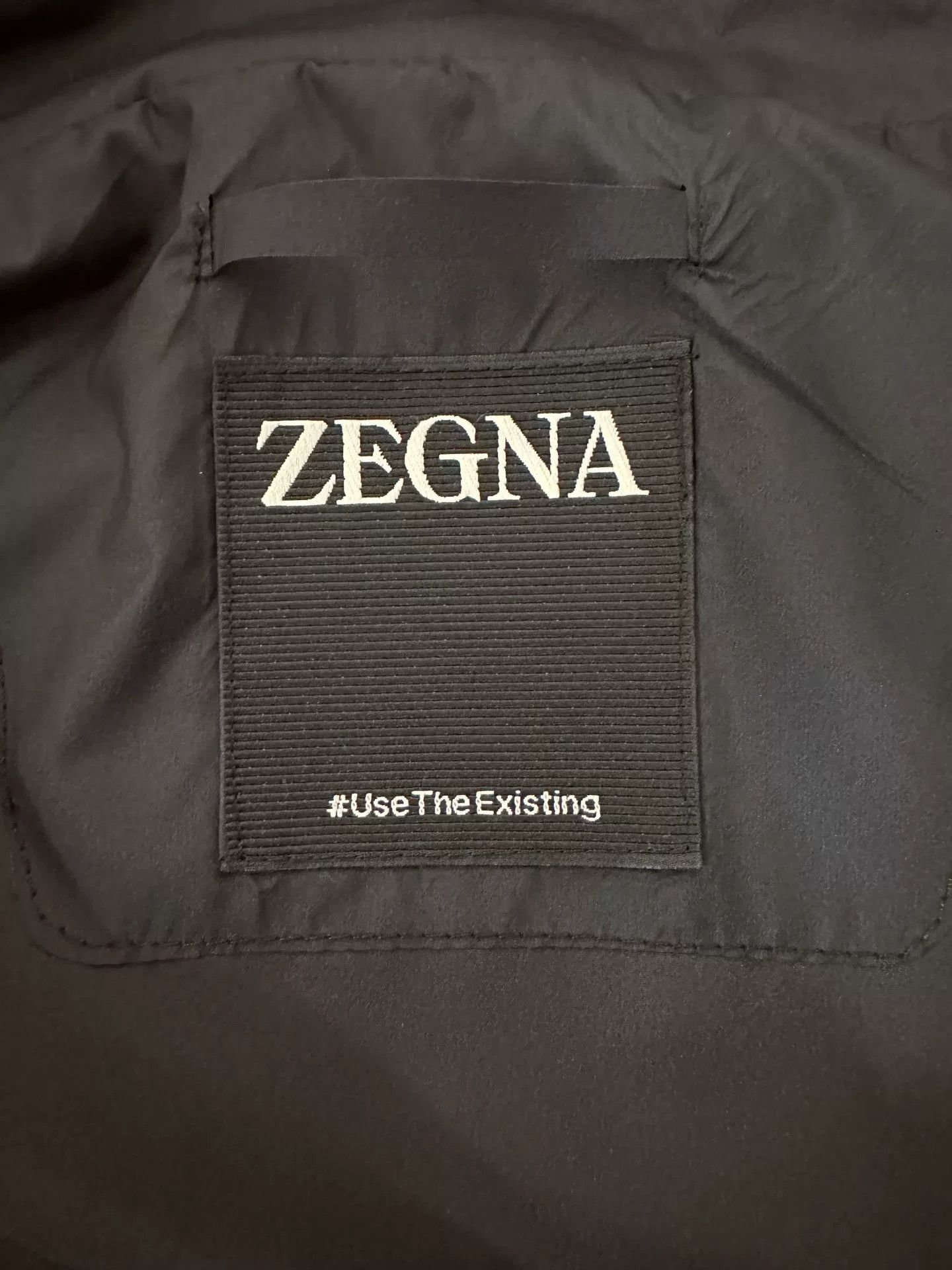 Ermenegildo Zegna Zegna Black Casual Jacket Size US XL / EU 56 / 4 - 8 Thumbnail