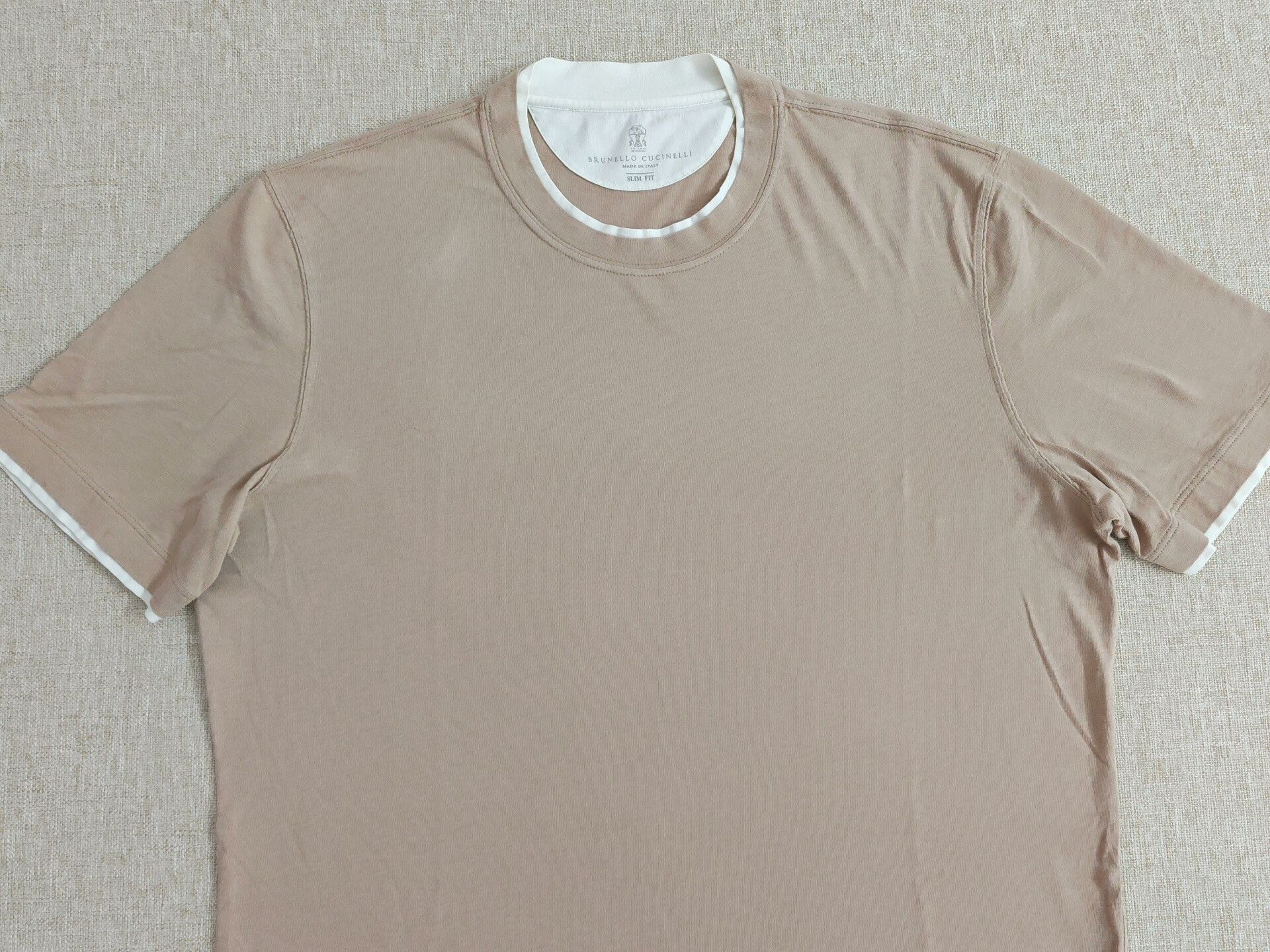 Brunello Cucinelli Brunello Cucinelli Men's Short-Sleeve T-Shirt Size US XL / EU 56 / 4 - 2 Thumbnail