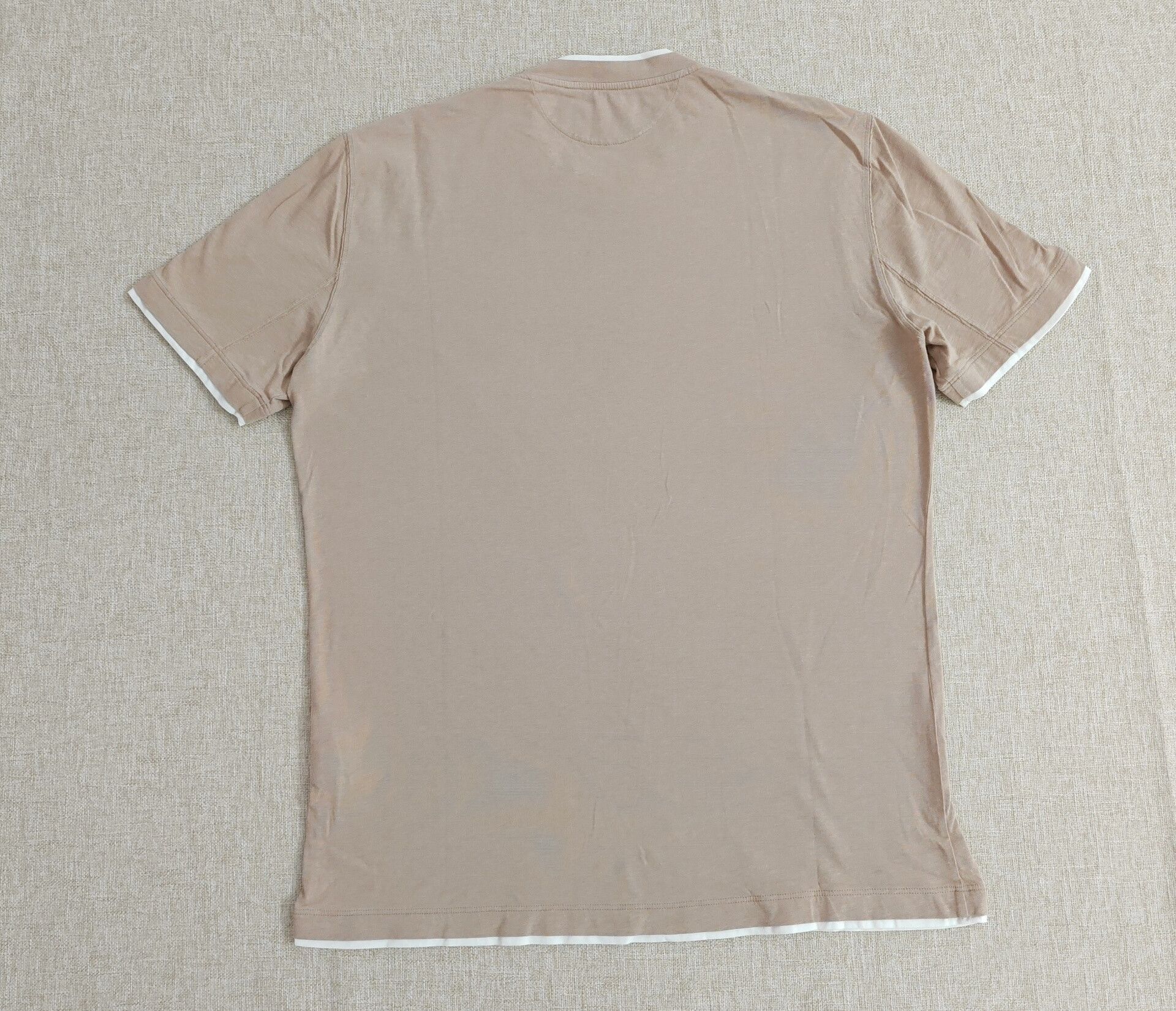 Brunello Cucinelli Brunello Cucinelli Men's Short-Sleeve T-Shirt Size US XL / EU 56 / 4 - 6 Thumbnail