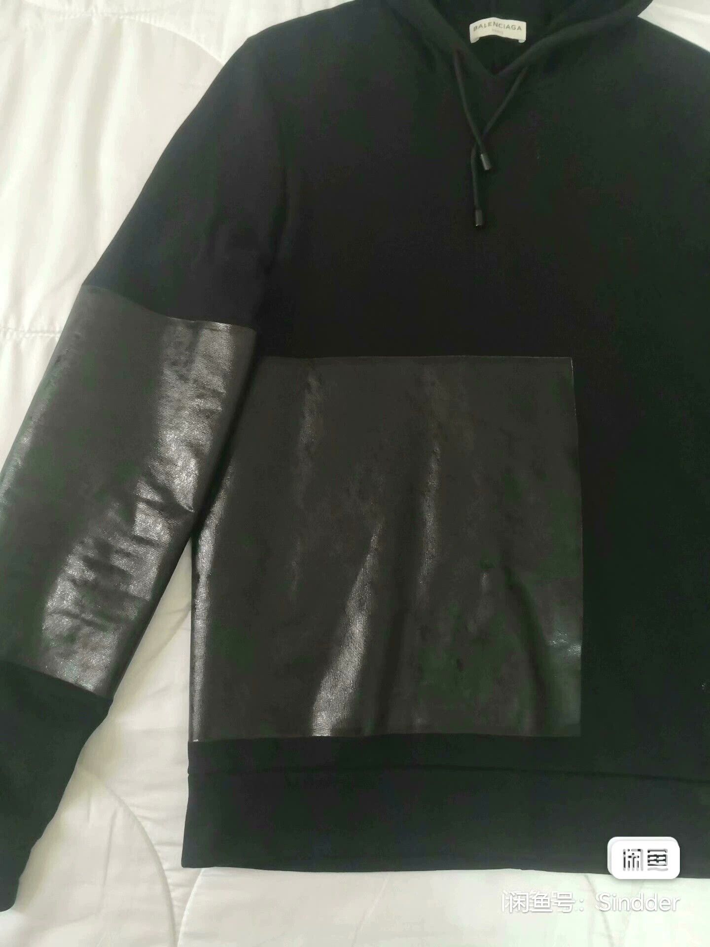 Balenciaga Balenciaga Men's Hooded Sweatshirt Size US S / EU 44-46 / 1 - 5 Thumbnail