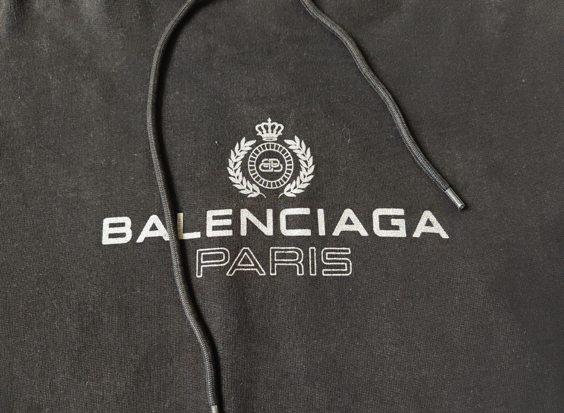 Balenciaga Balenciaga Crown Wheat Logo Hoodie Size US S / EU 44-46 / 1 - 3 Thumbnail