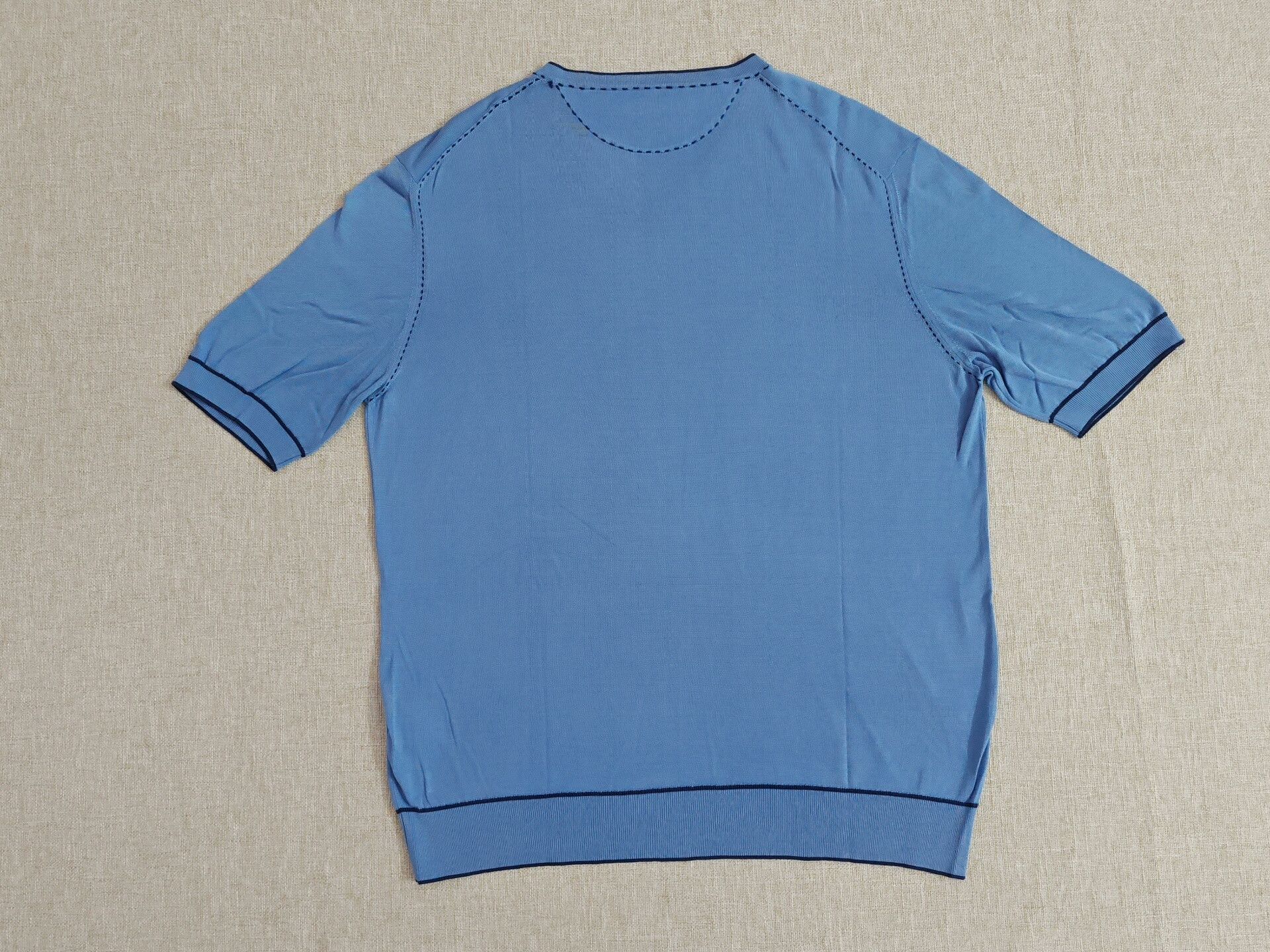 Stefano Ricci Stefano Ricci Men's Knit Short-Sleeve Tee Size US M / EU 48-50 / 2 - 8 Thumbnail