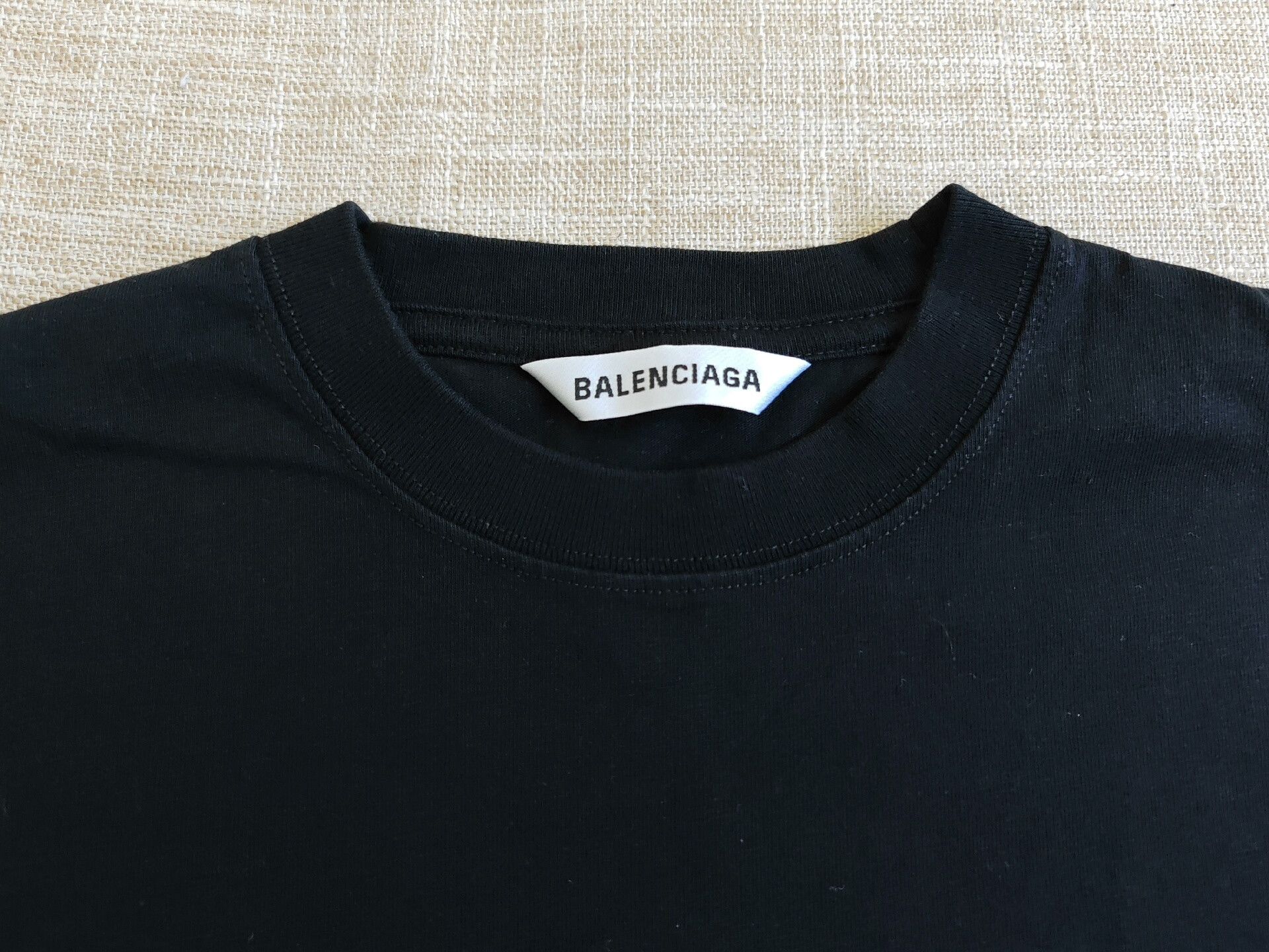 Balenciaga Balenciaga Short-Sleeve Logo T-Shirt Size US M / EU 48-50 / 2 - 3 Thumbnail