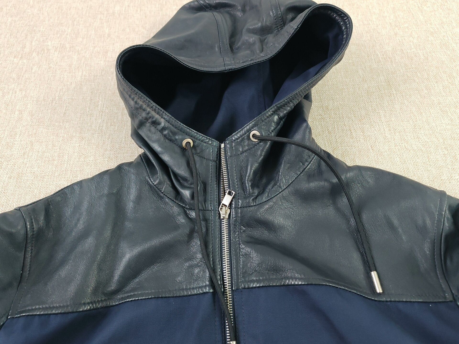 Dior Dior Men's Leather Jacket Size US M / EU 48-50 / 2 - 2 Thumbnail