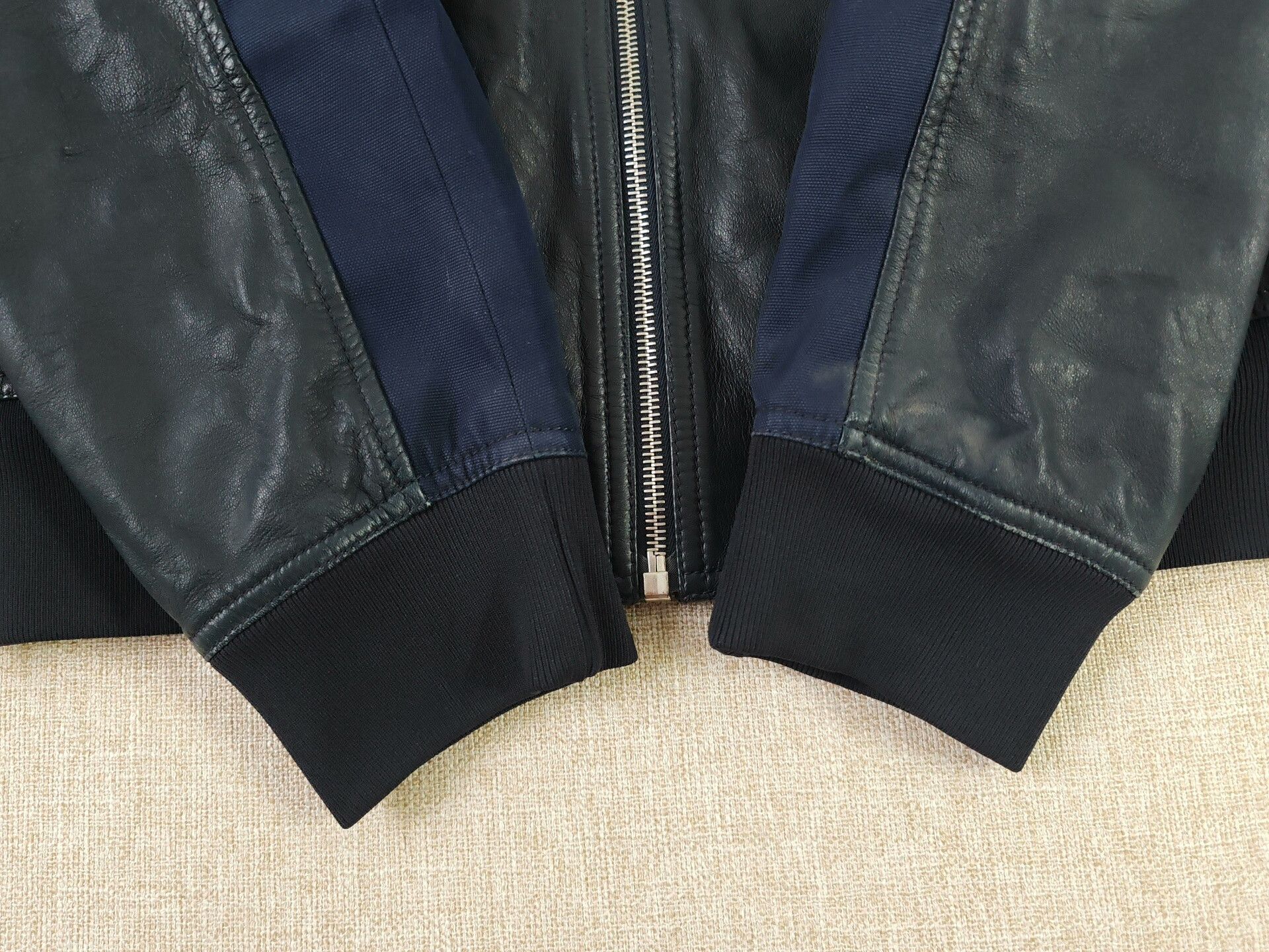 Dior Dior Men's Leather Jacket Size US M / EU 48-50 / 2 - 5 Thumbnail