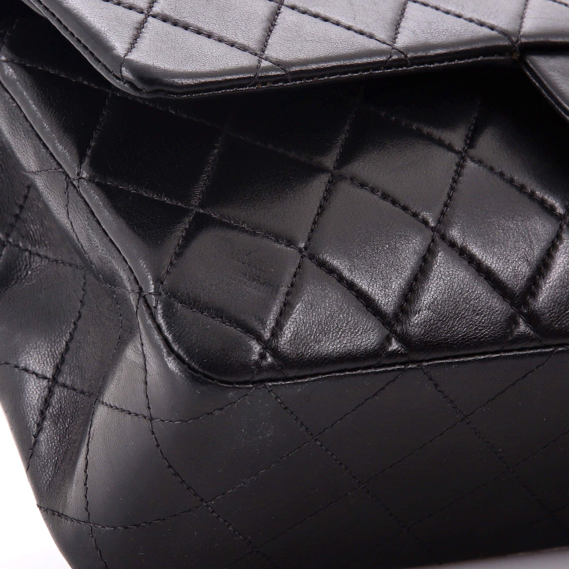 Chanel Vintage Classic Double Flap Bag Size ONE SIZE - 7 Thumbnail