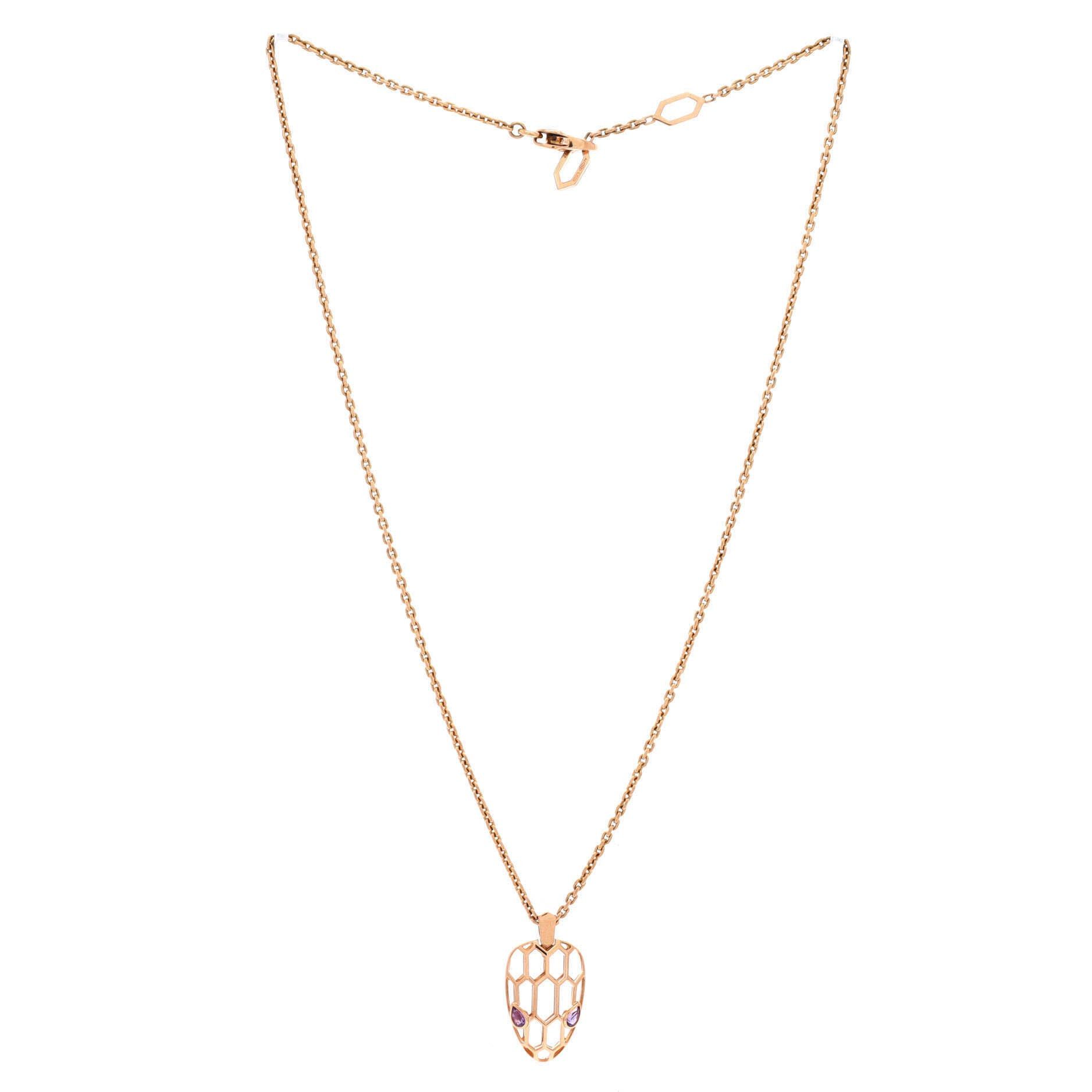 Bvlgari Serpenti Seduttori Pendant Necklace Size ONE SIZE - 2 Thumbnail