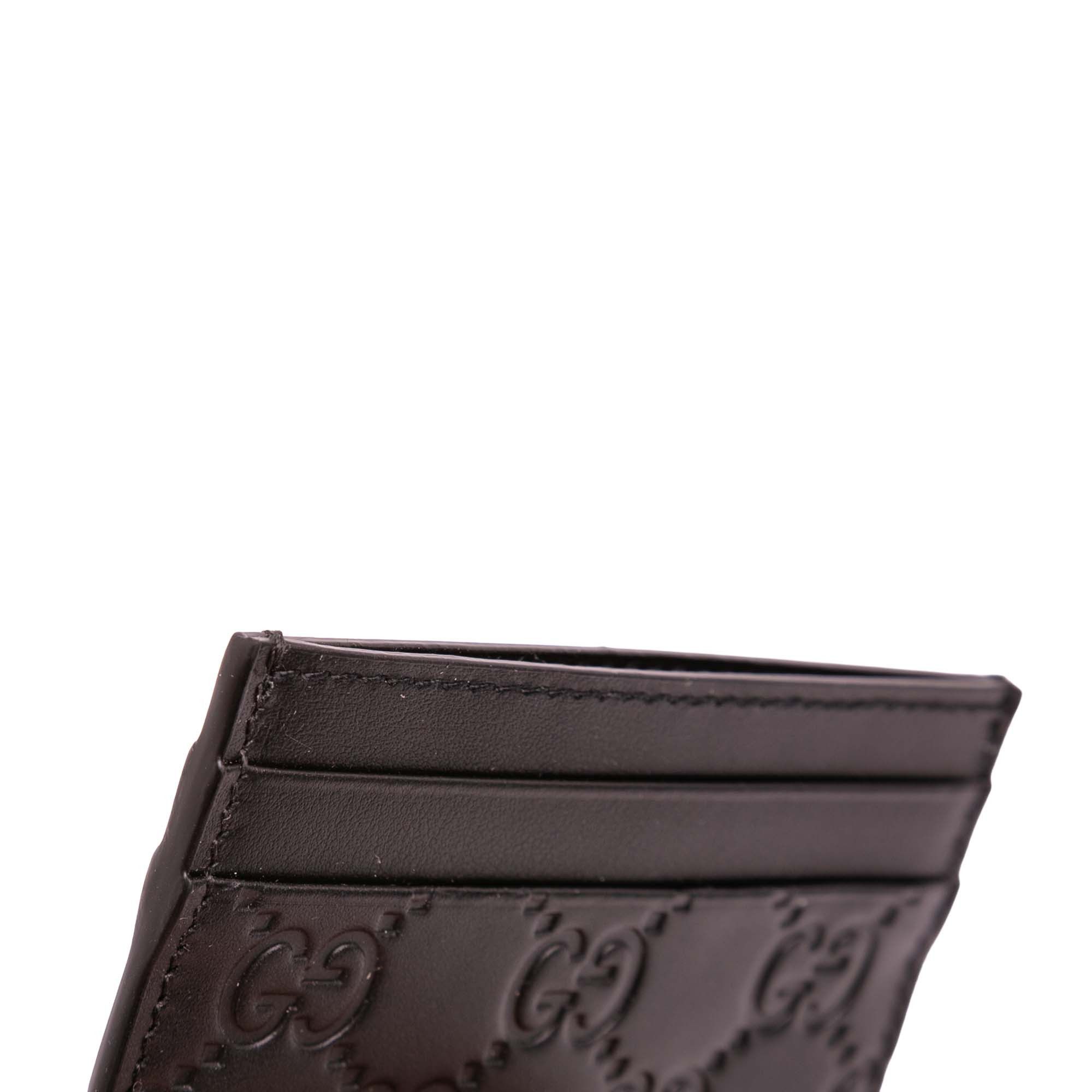 Gucci Gucci Guccissima Card Holder Size ONE SIZE - 7 Thumbnail