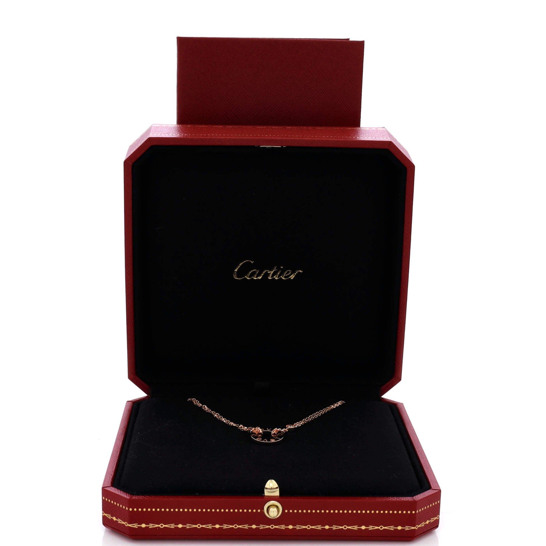 Cartier 2 Diamonds Love Pendant Necklace Size ONE SIZE - 2 Thumbnail