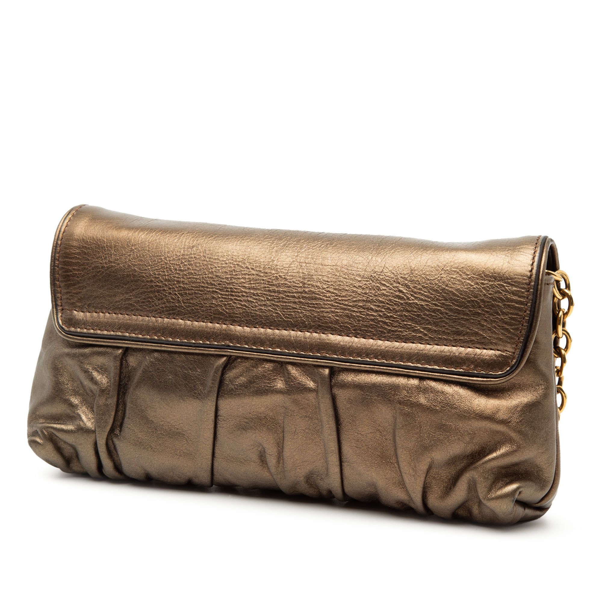 Gucci Gucci Metallic Calfskin Hysteria Shoulder Bag Size ONE SIZE - 2 Thumbnail