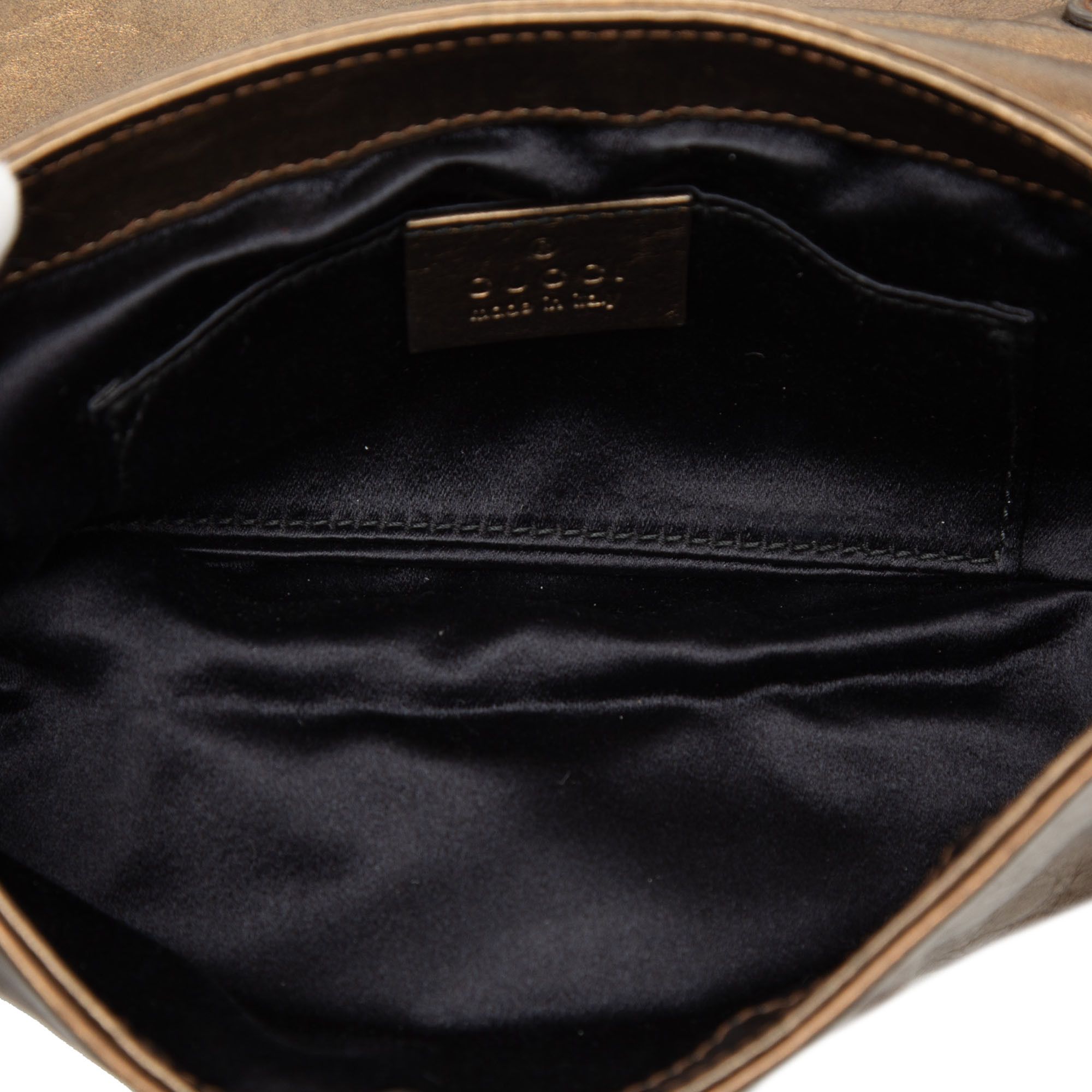 Gucci Gucci Metallic Calfskin Hysteria Shoulder Bag Size ONE SIZE - 4 Thumbnail