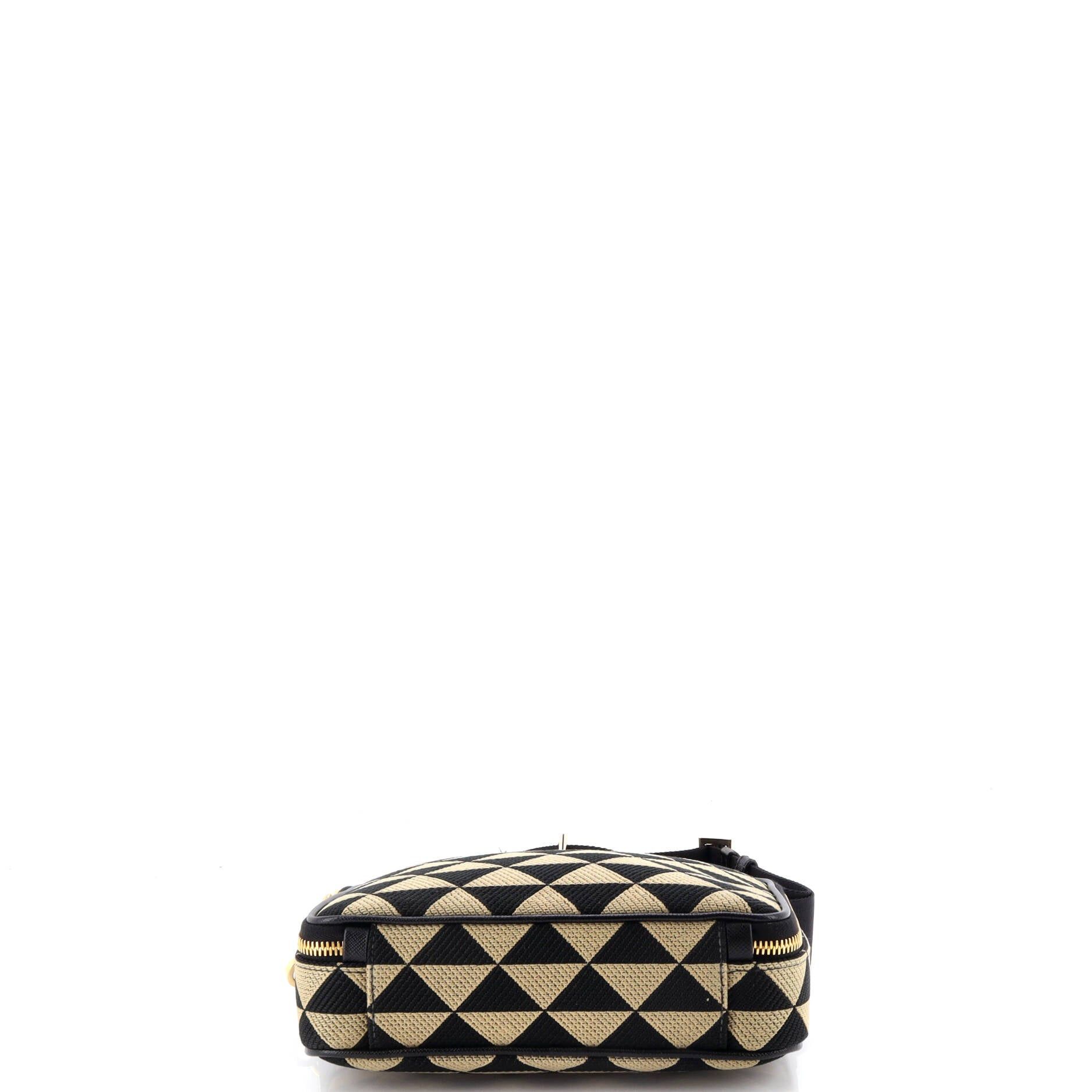 Prada Symbole Zip Around Shoulder Bag Size ONE SIZE - 4 Thumbnail