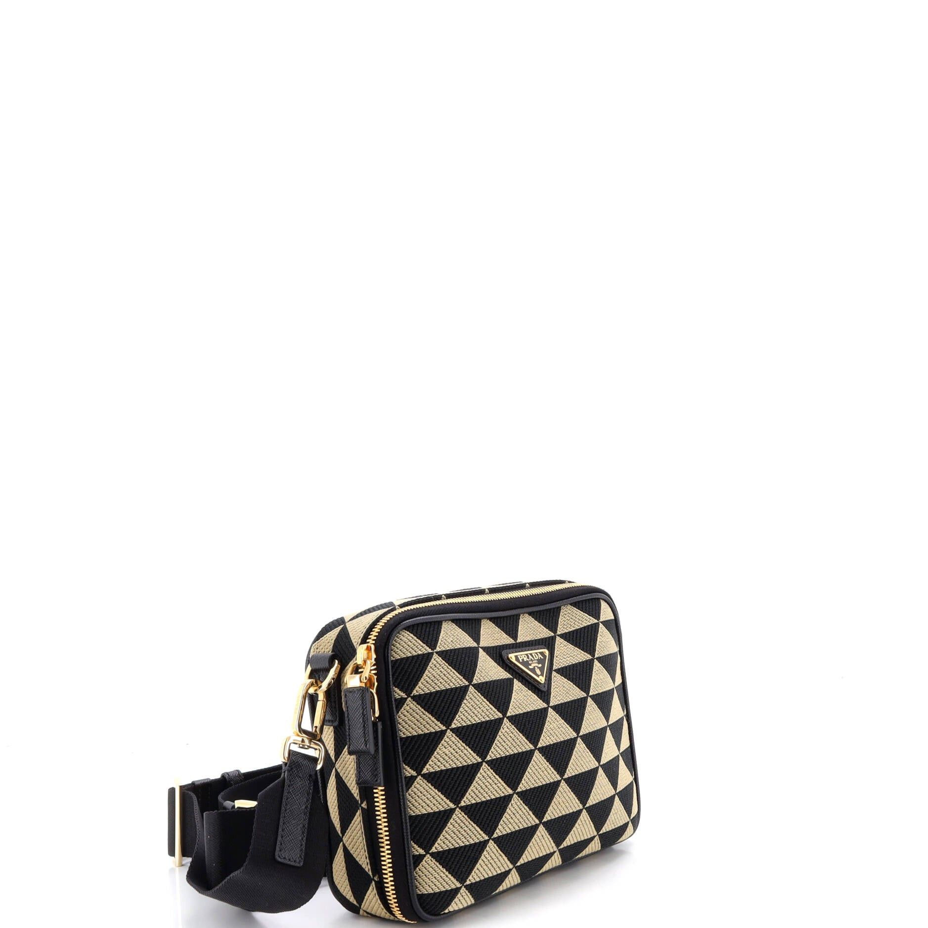 Prada Symbole Zip Around Shoulder Bag Size ONE SIZE - 2 Thumbnail