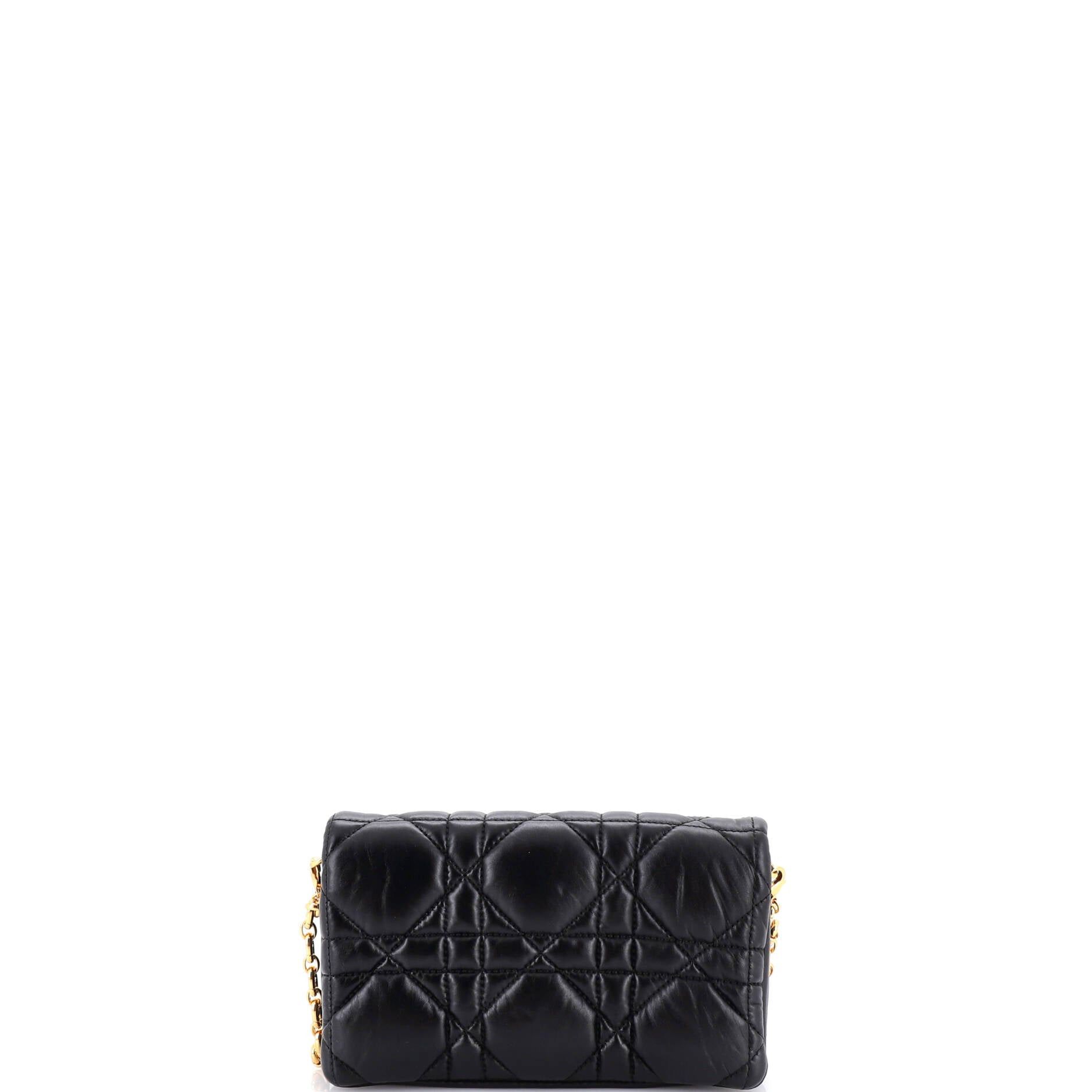 Dior Caro Flap Pouch with Chain Size ONE SIZE - 3 Thumbnail