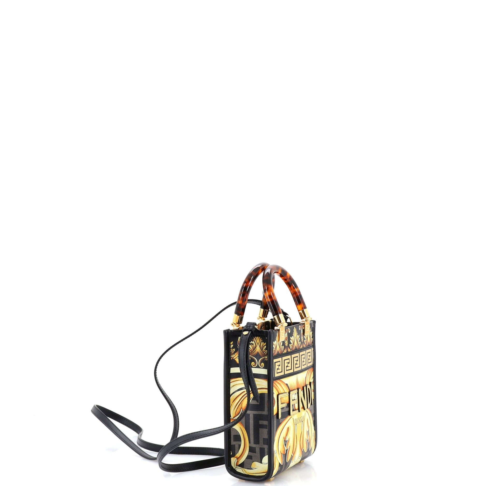 Fendi x Versace Fendace Convertible Sunshine Shopper Tote Size ONE SIZE - 2 Thumbnail