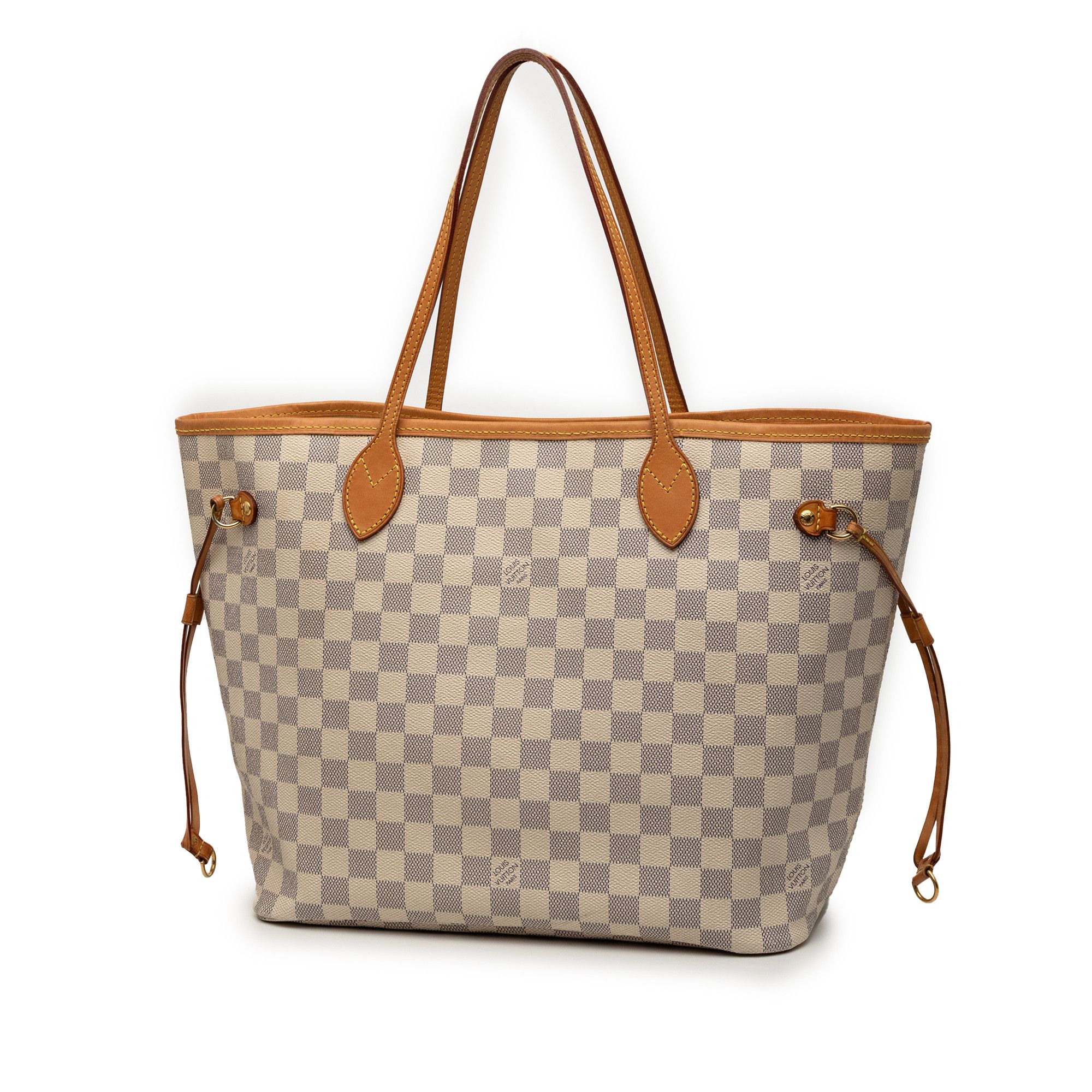 Louis Vuitton Louis Vuitton Damier Azur Neverfull MM Size ONE SIZE - 2 Thumbnail
