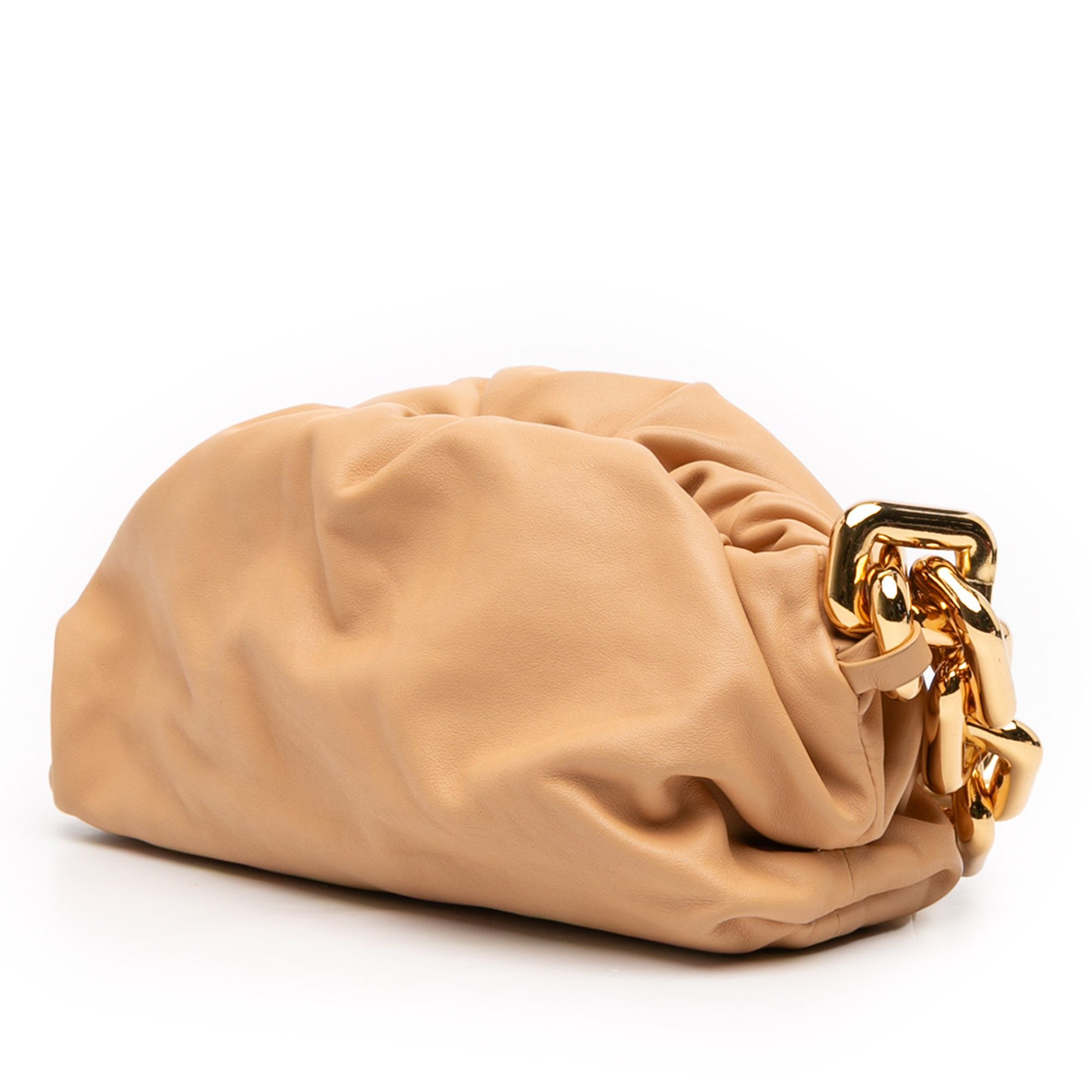 Bottega Veneta Bottega Veneta Small Lambskin Chain Pouch Size ONE SIZE - 2 Thumbnail