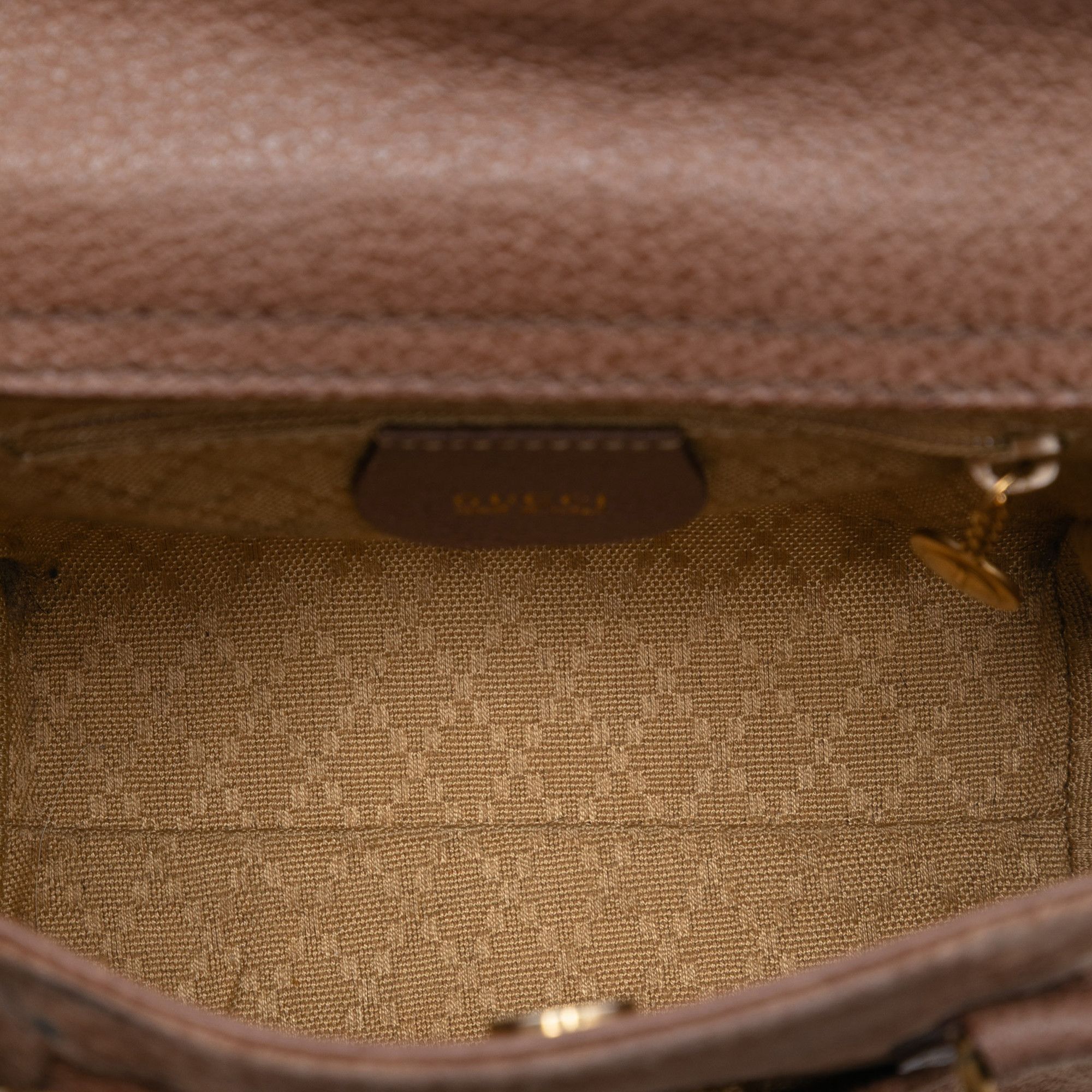 Gucci Gucci Mini Suede Bamboo Satchel Size ONE SIZE - 4 Thumbnail