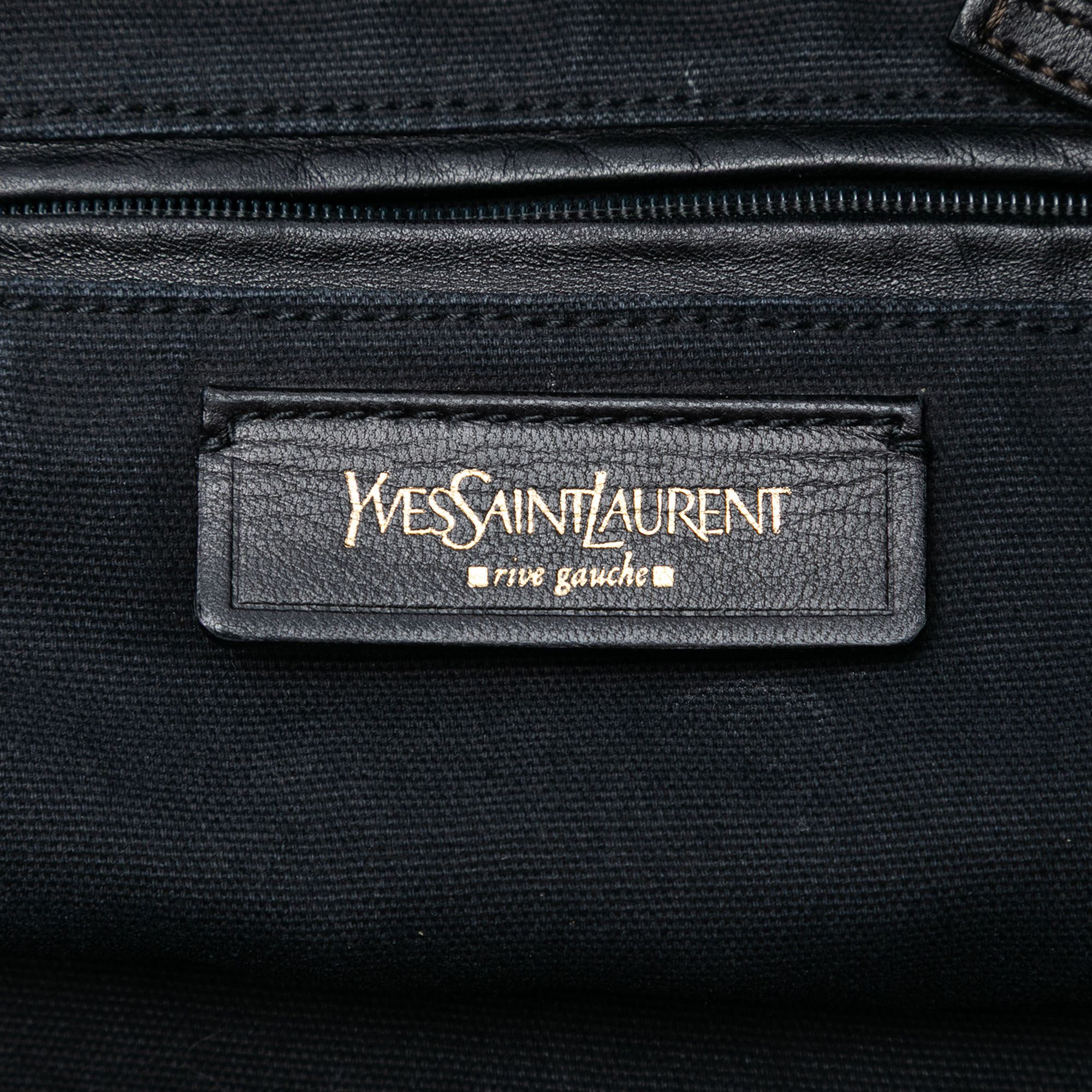 Yves Saint Laurent Yves Saint Laurent Large Leather Downtown Tote Size ONE SIZE - 6 Thumbnail