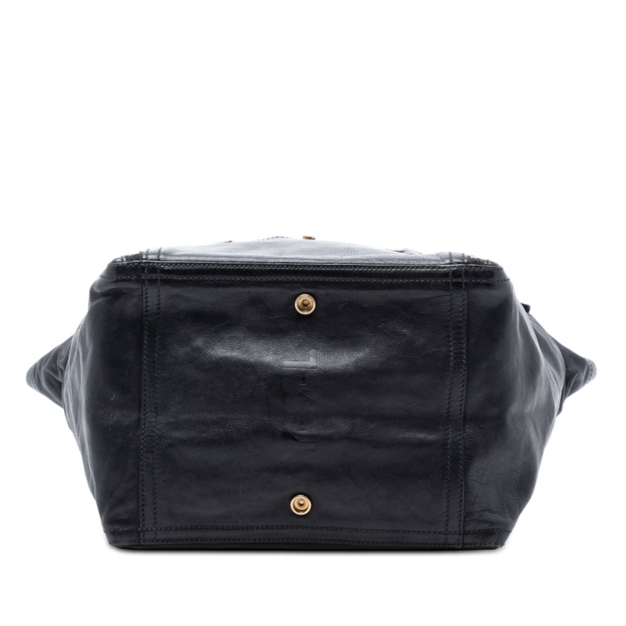 Yves Saint Laurent Yves Saint Laurent Large Leather Downtown Tote Size ONE SIZE - 3 Thumbnail