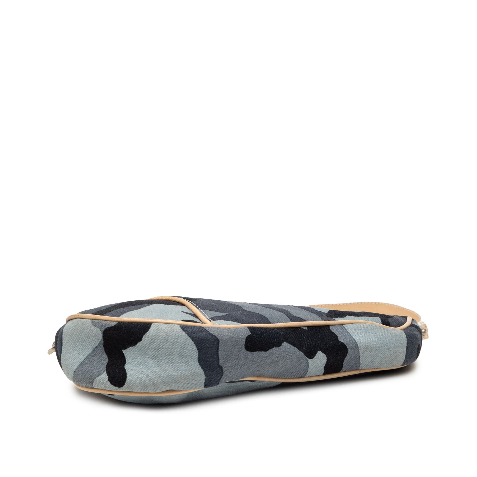 Dior Dior Mini Canvas Camouflage Saddle Pochette Size ONE SIZE - 3 Thumbnail