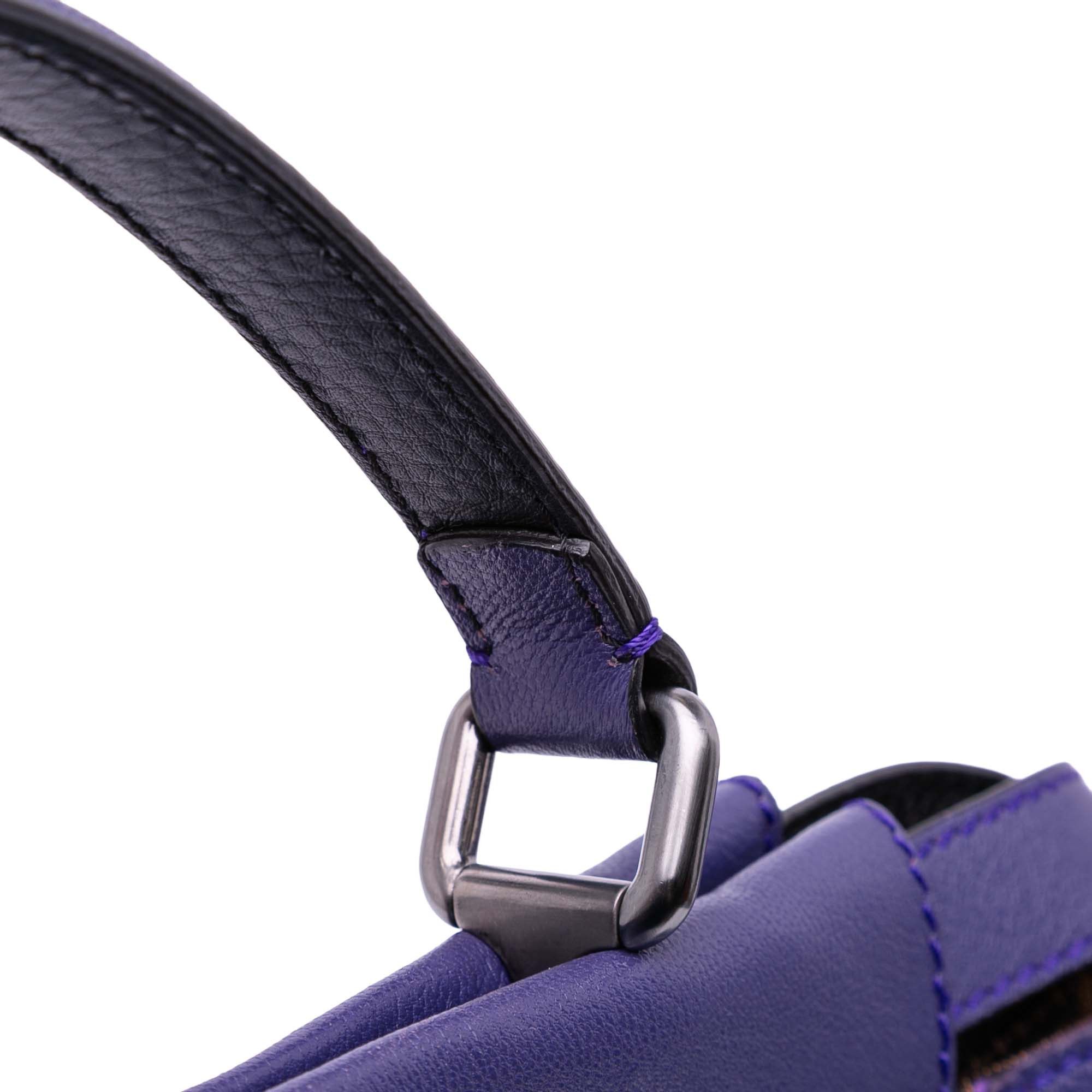 Fendi Fendi Large Calfskin Peekaboo Iconic Satchel Size ONE SIZE - 12 Thumbnail